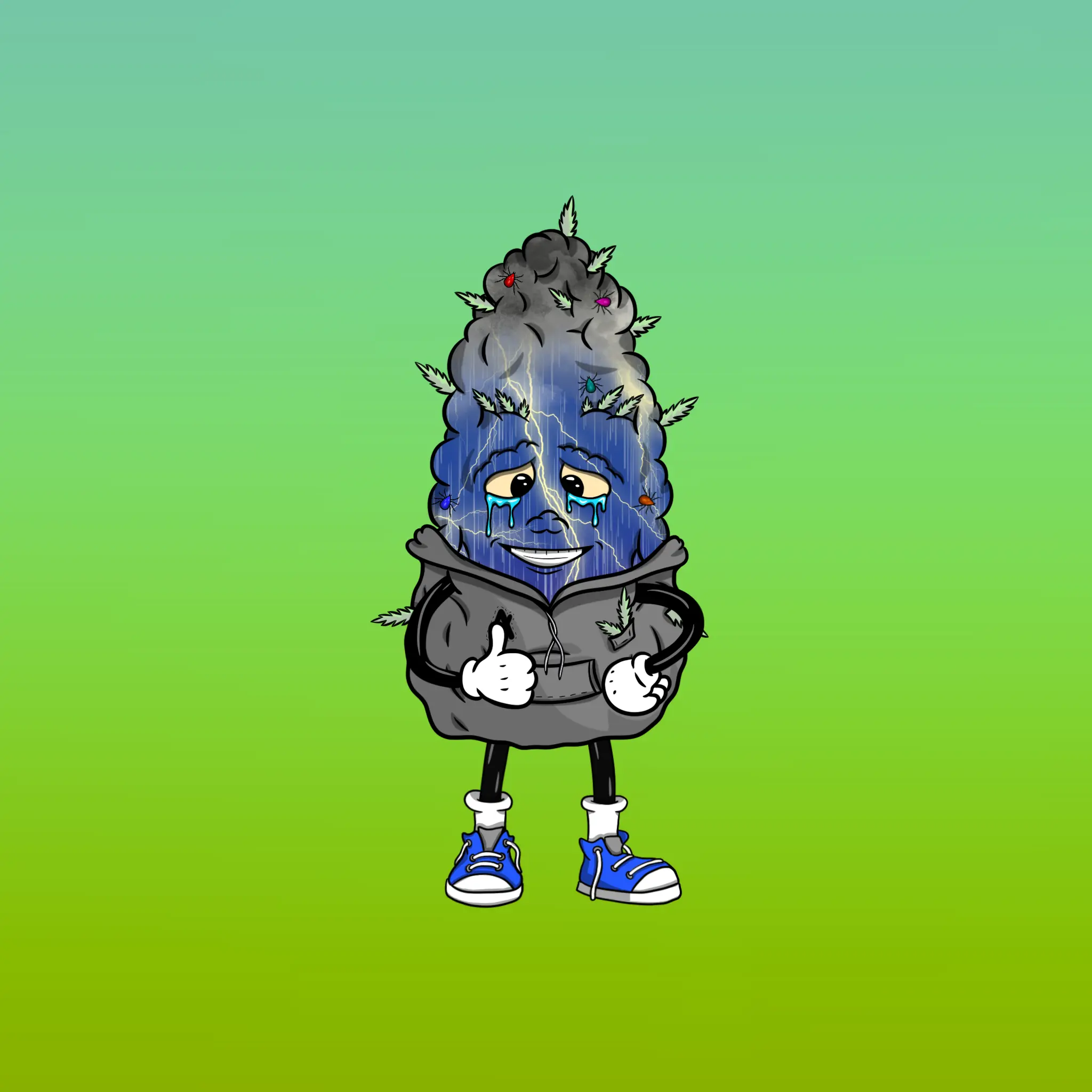 Blazing Budz #280 NFT on Algorand