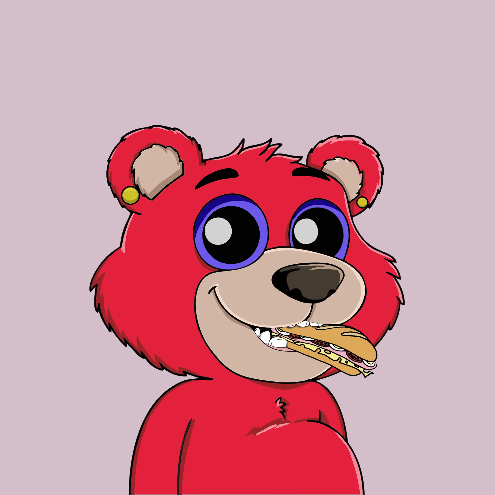 Gluttonous Bears #27 NFT on Algorand