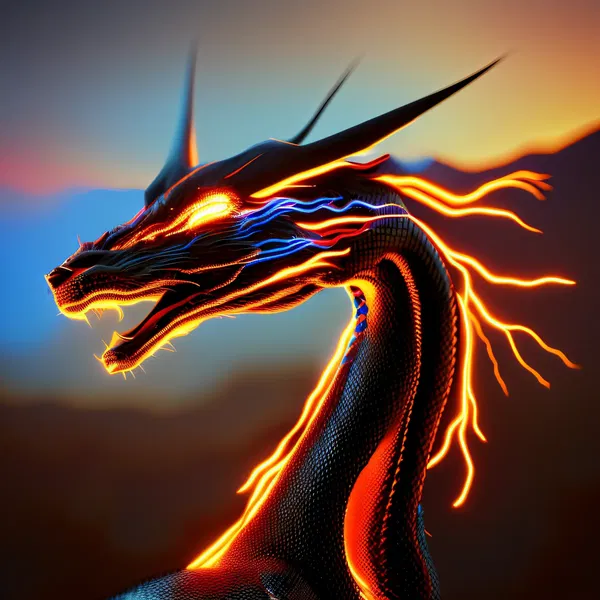 An image of DragonFi Thunder Dragons #5