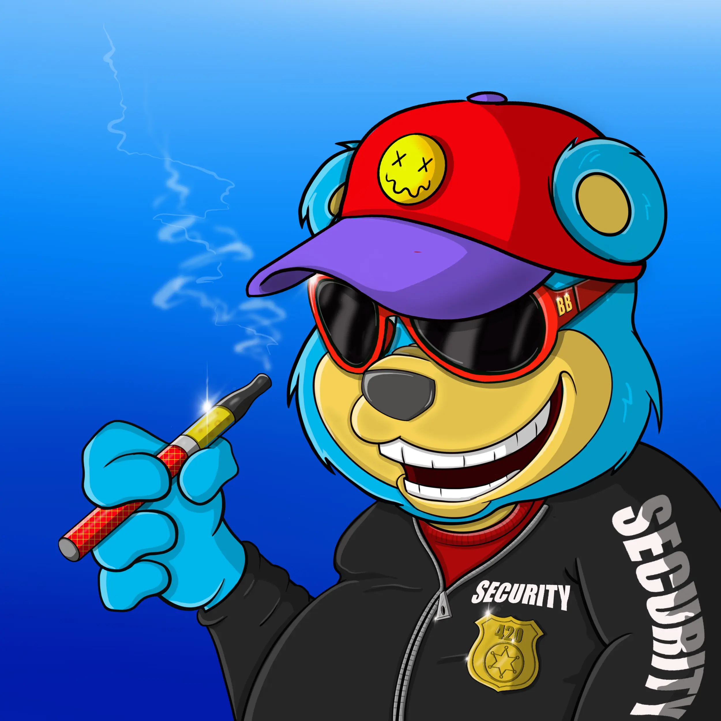 Burnin Bears #2382 NFT on Algorand