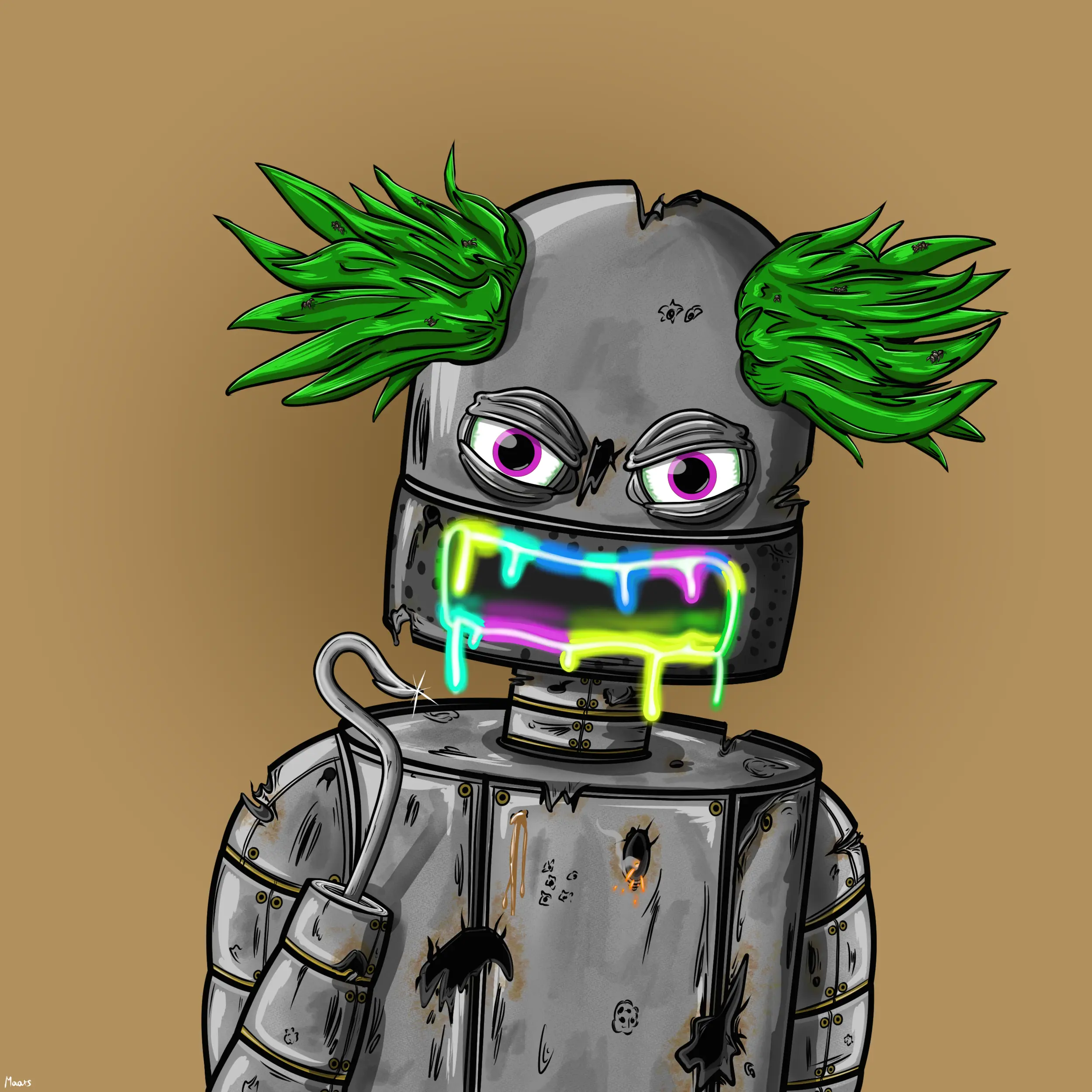 Mental Marvin #914 NFT on Algorand