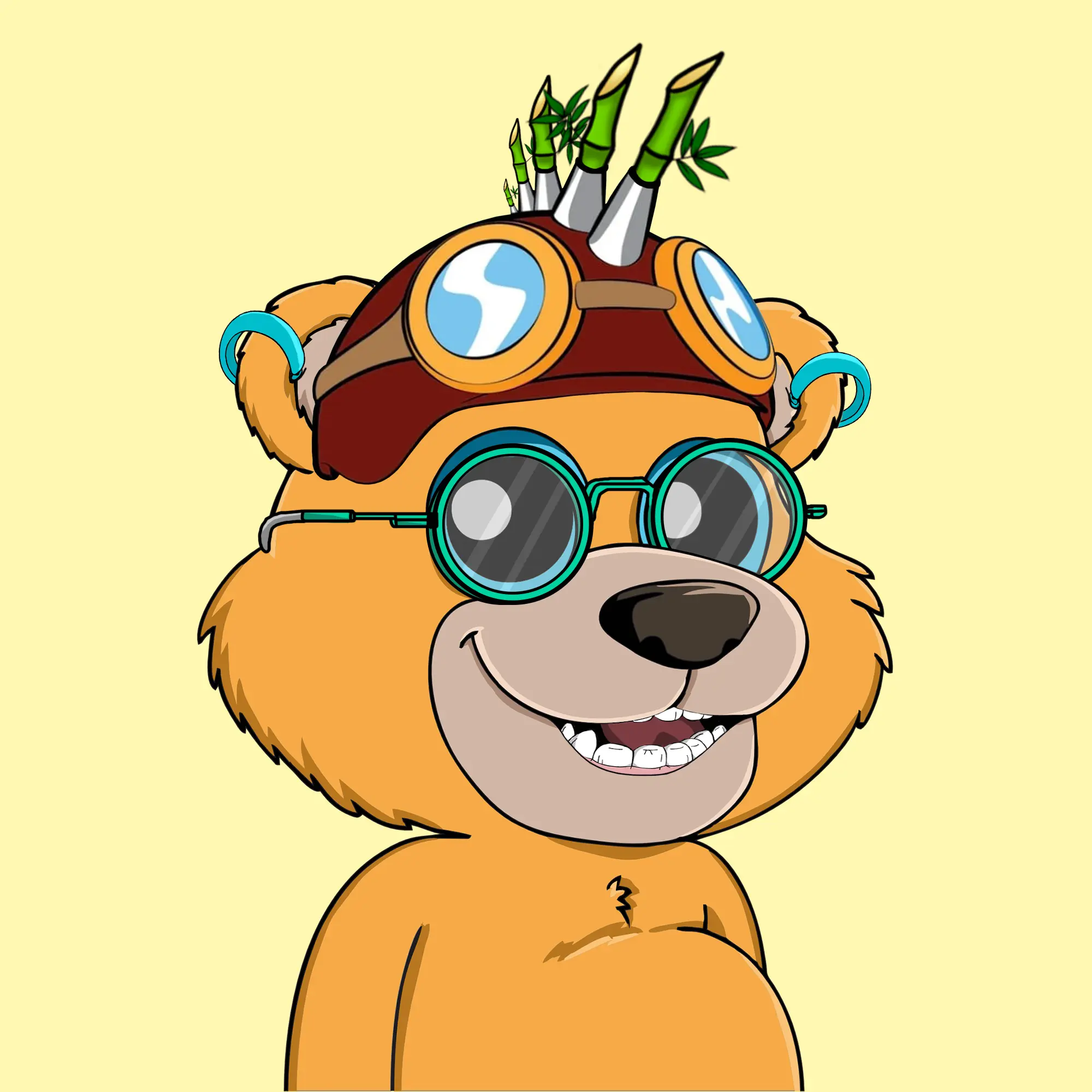 Gluttonous Bears #194 NFT on Algorand