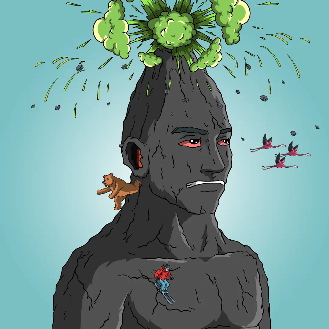 Volcano Boyz #1359 NFT on Algorand