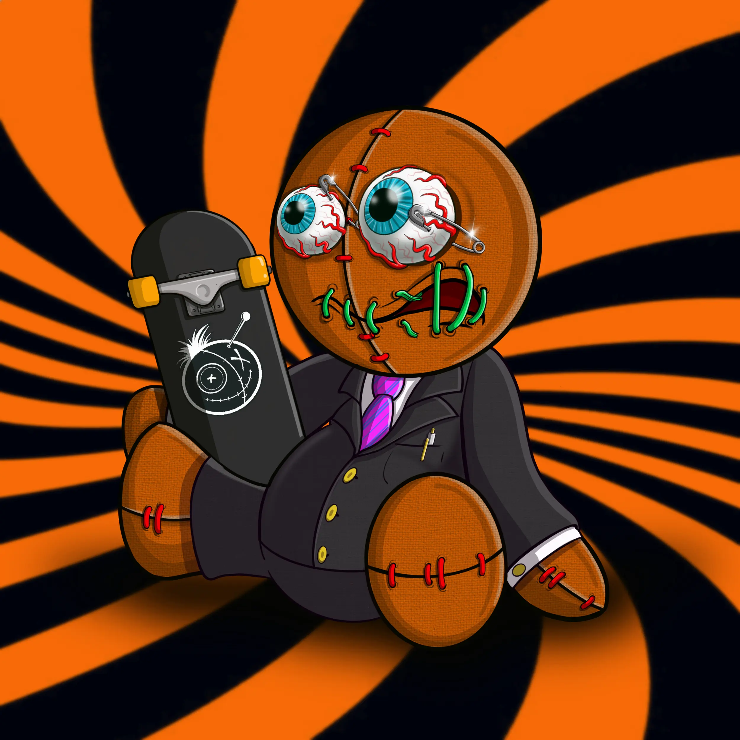 Trippy Stitch #334 NFT on Algorand