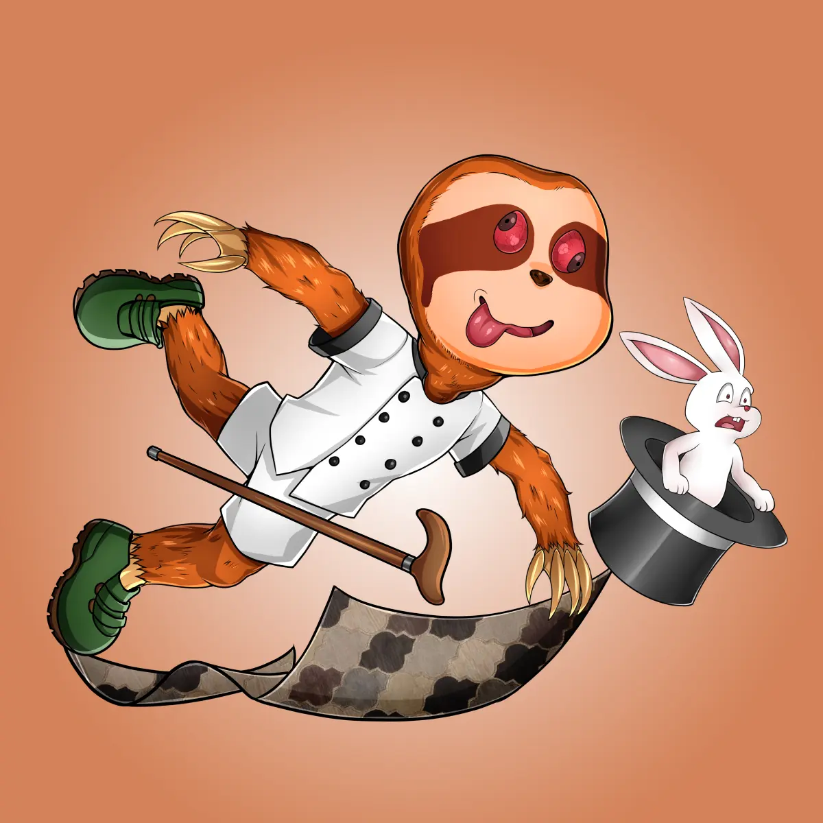 Rug Friends  #4203 NFT on Algorand