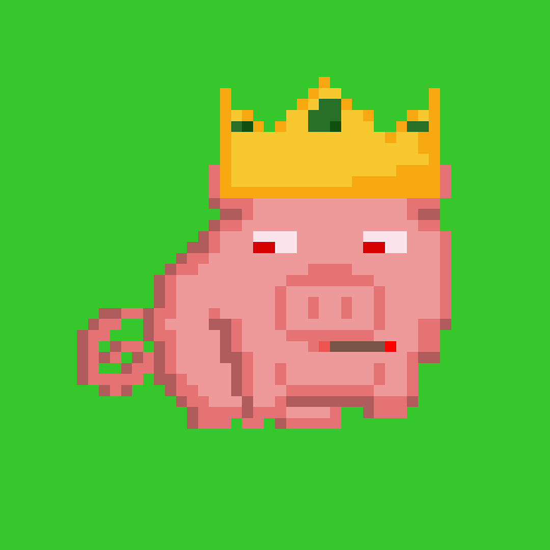 Pixel Piggy #24 NFT on Algorand