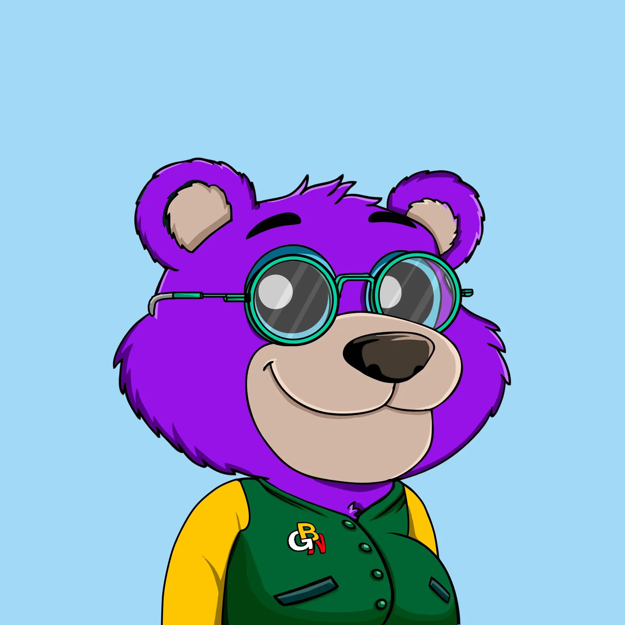 Gluttonous Bears #583 NFT on Algorand