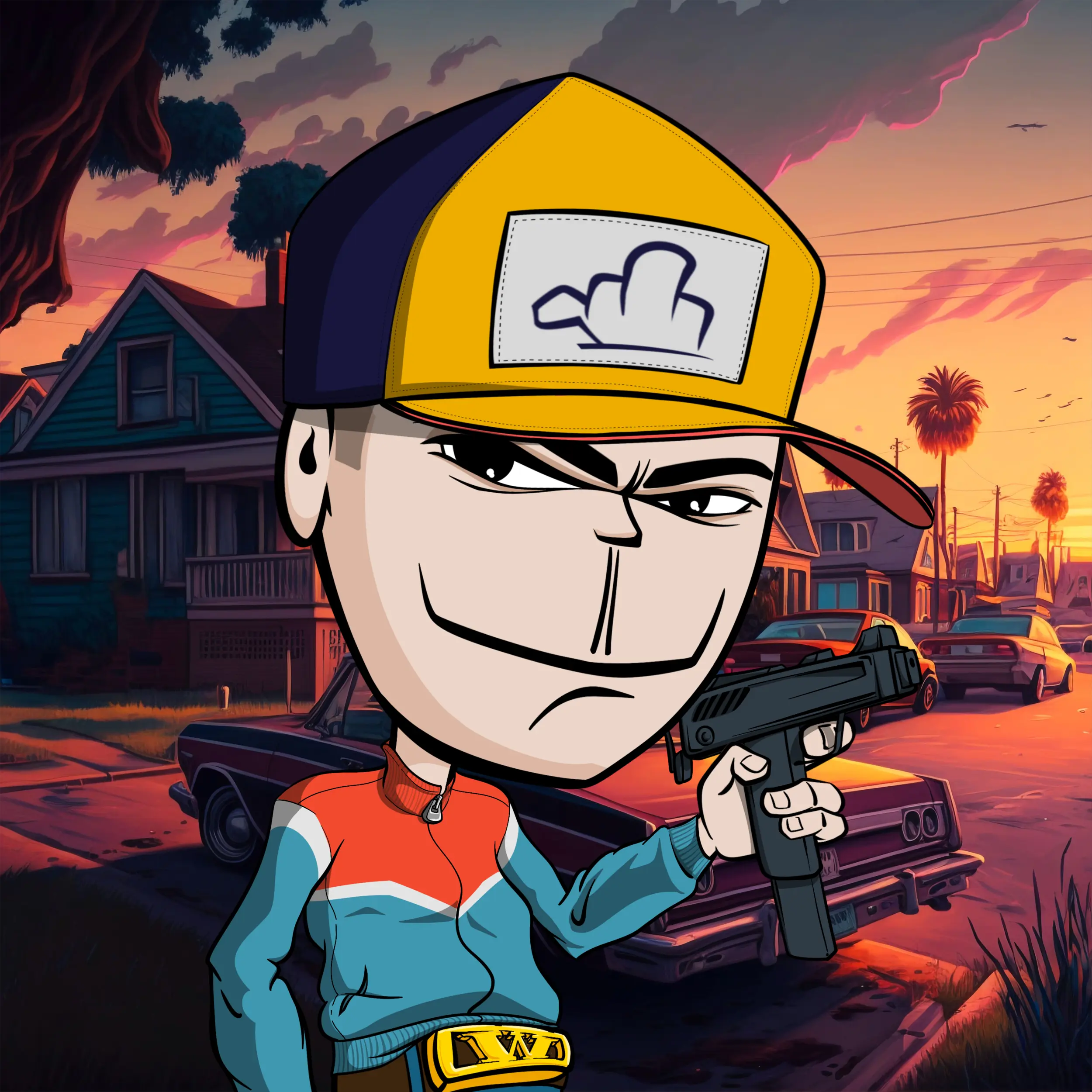 CoolCockGangs #61 NFT on Algorand