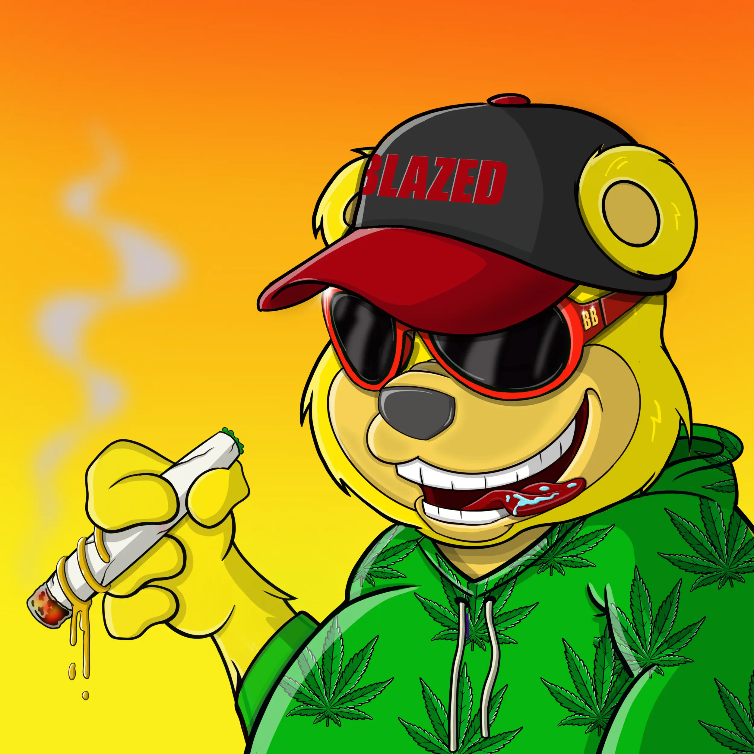 Burnin Bears #2033 NFT on Algorand