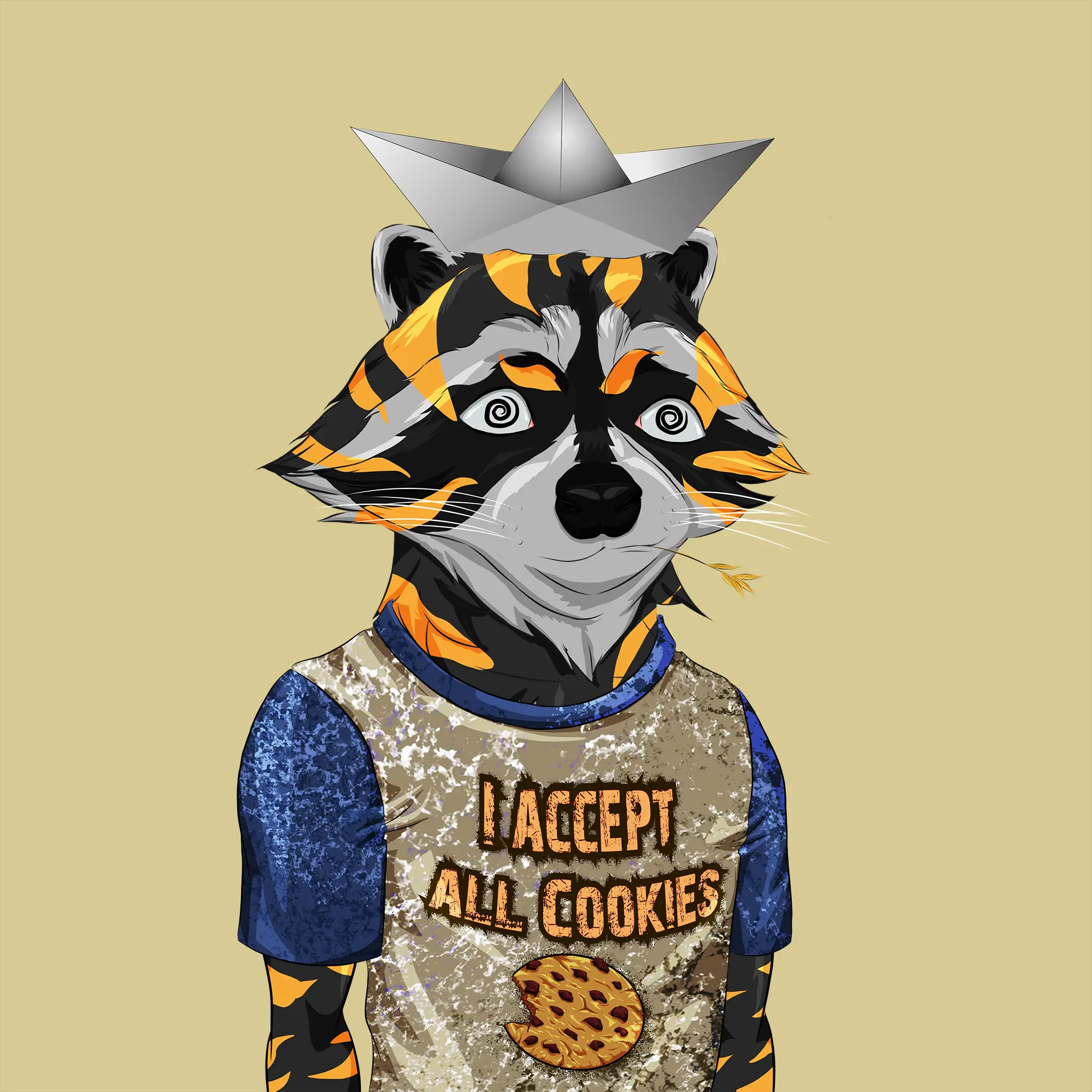 AlgoRaccoon #164 NFT on Algorand