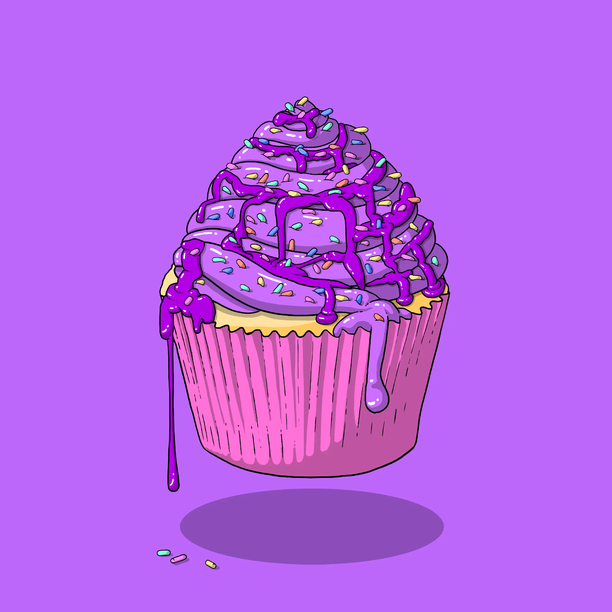 Cupcakes #92 NFT on Algorand