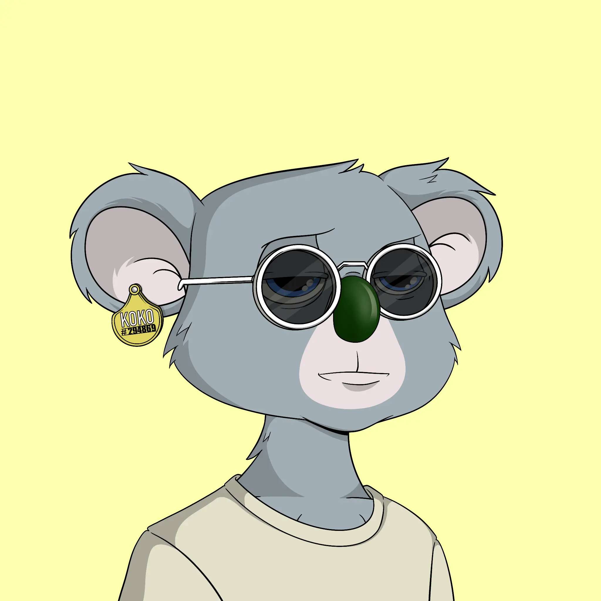 Bad Koala Society #2967 NFT on Algorand