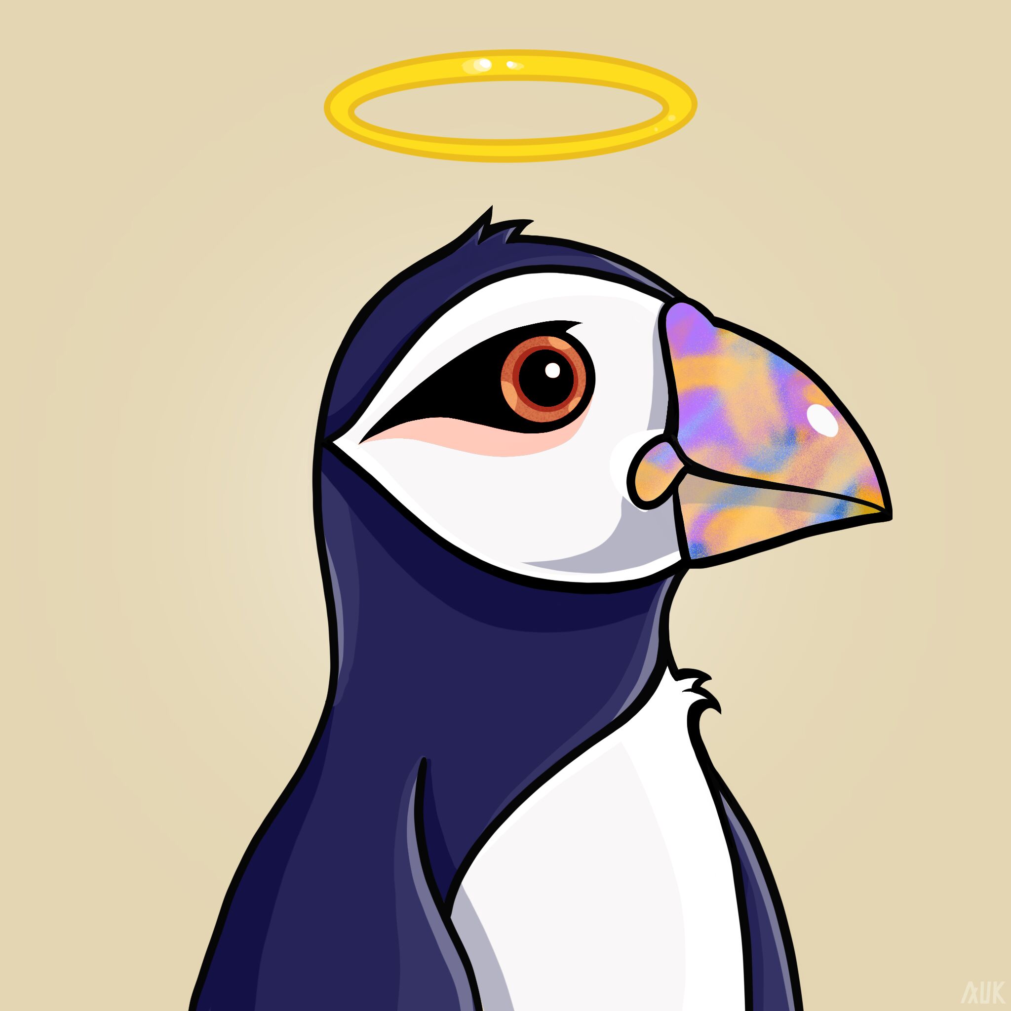 Poppin Puffins #8105 NFT on Algorand