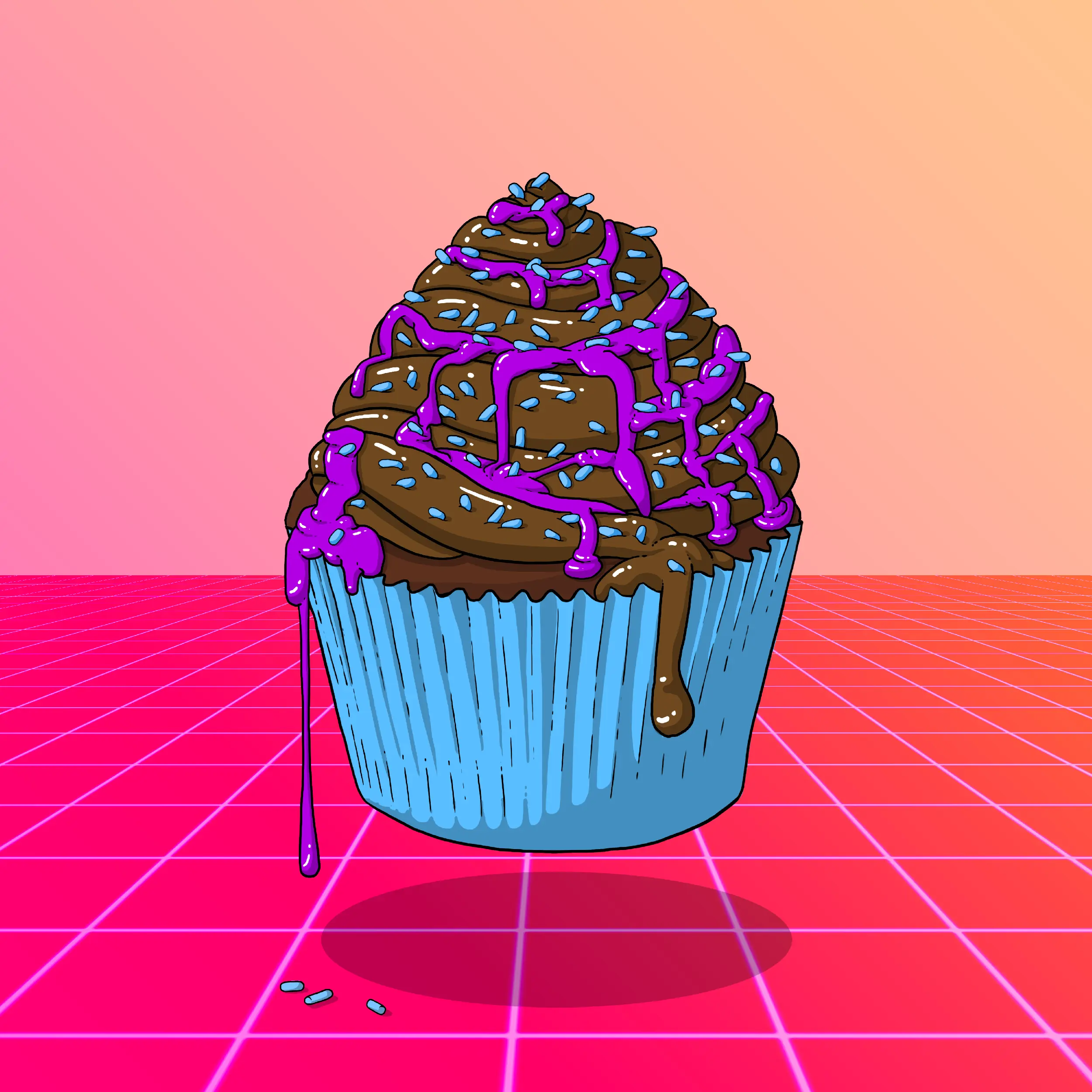 Cupcakes #118 NFT on Algorand