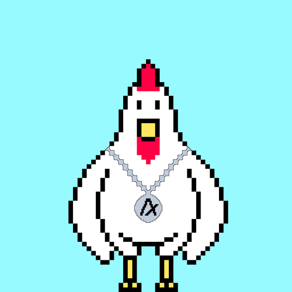 An image of Pixel Chicken #17