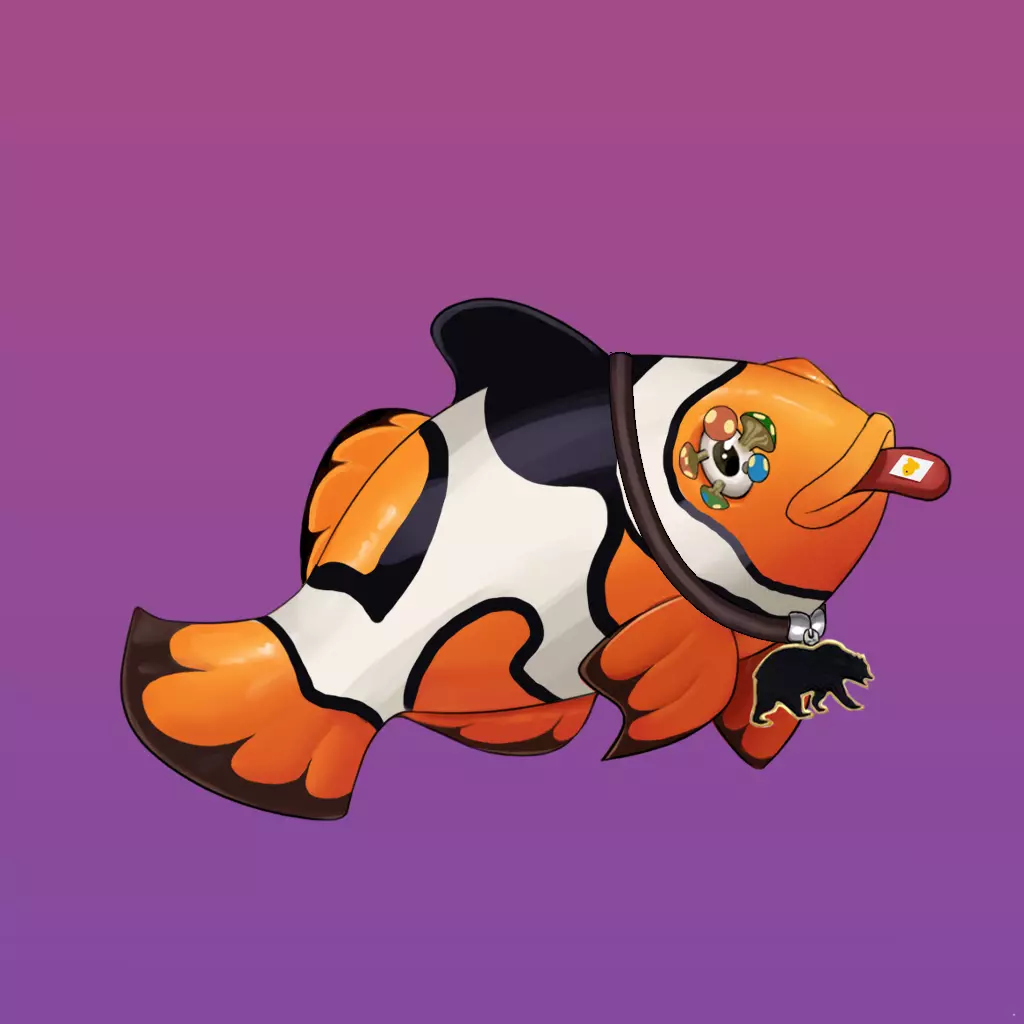 Clown Fish #367 NFT on Algorand