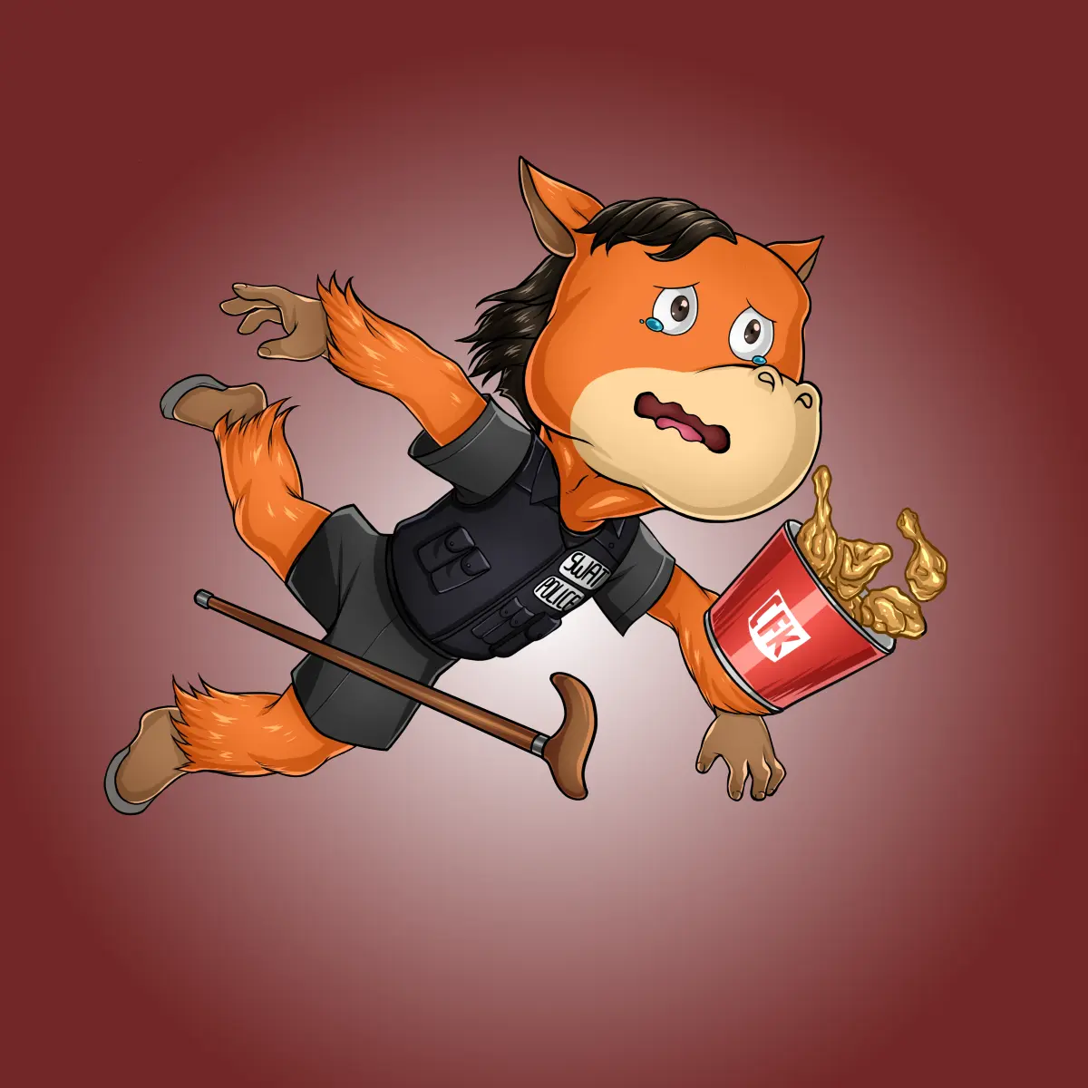 Rug Friends  #2186 NFT on Algorand