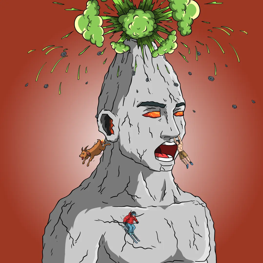 Volcano Boyz #1126 NFT on Algorand