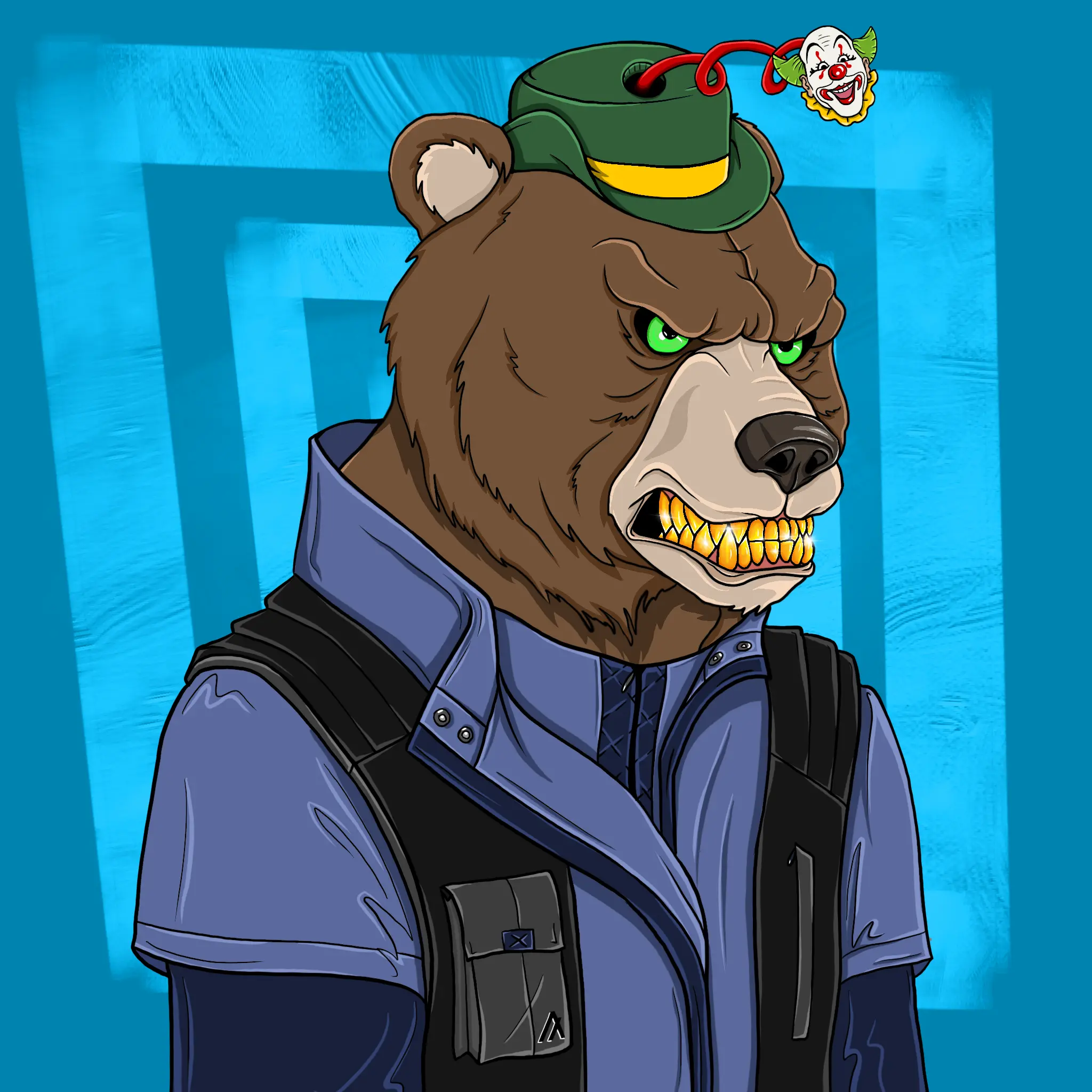 Mad Bears #448 NFT on Algorand