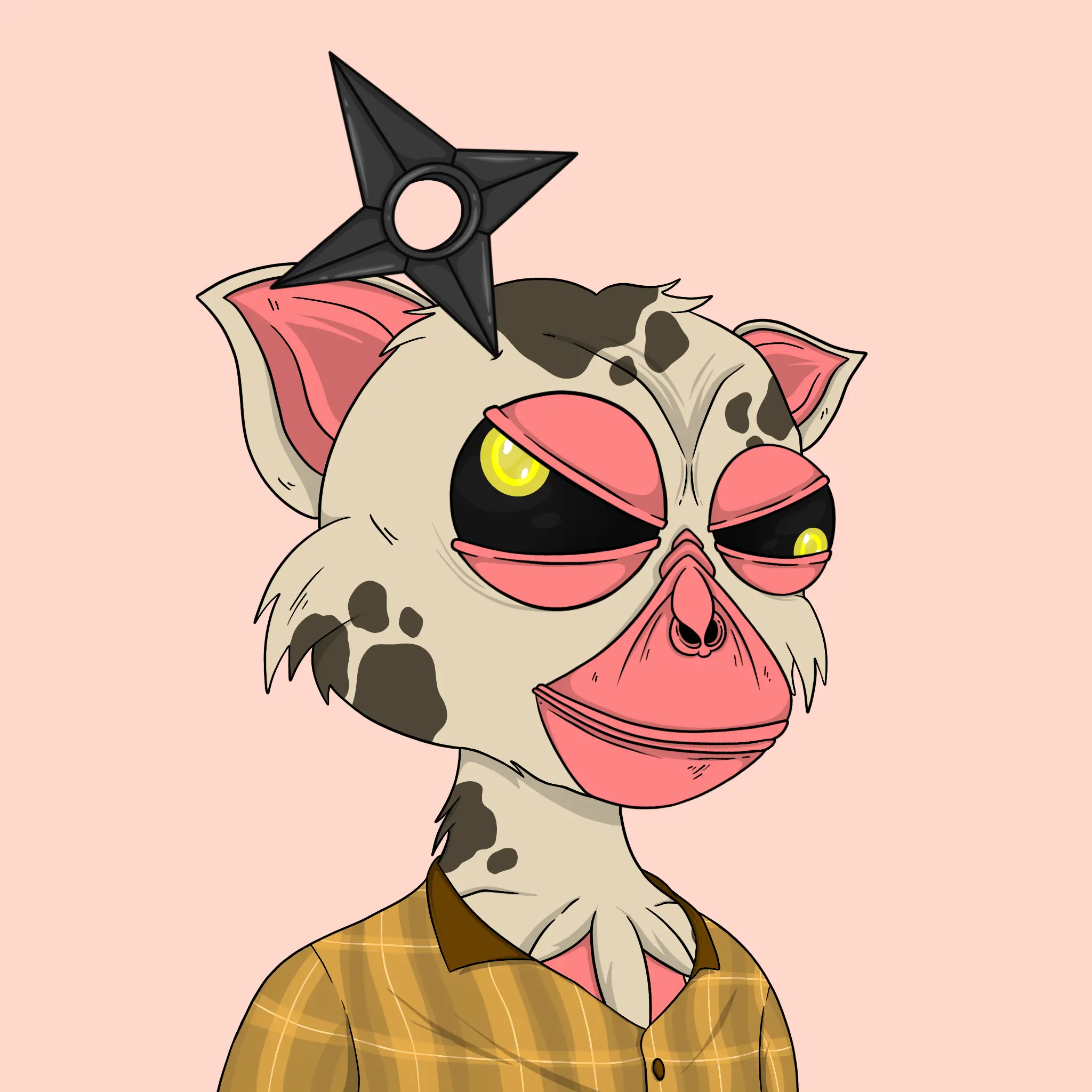 Trendy Tarsier #2681 NFT on Algorand