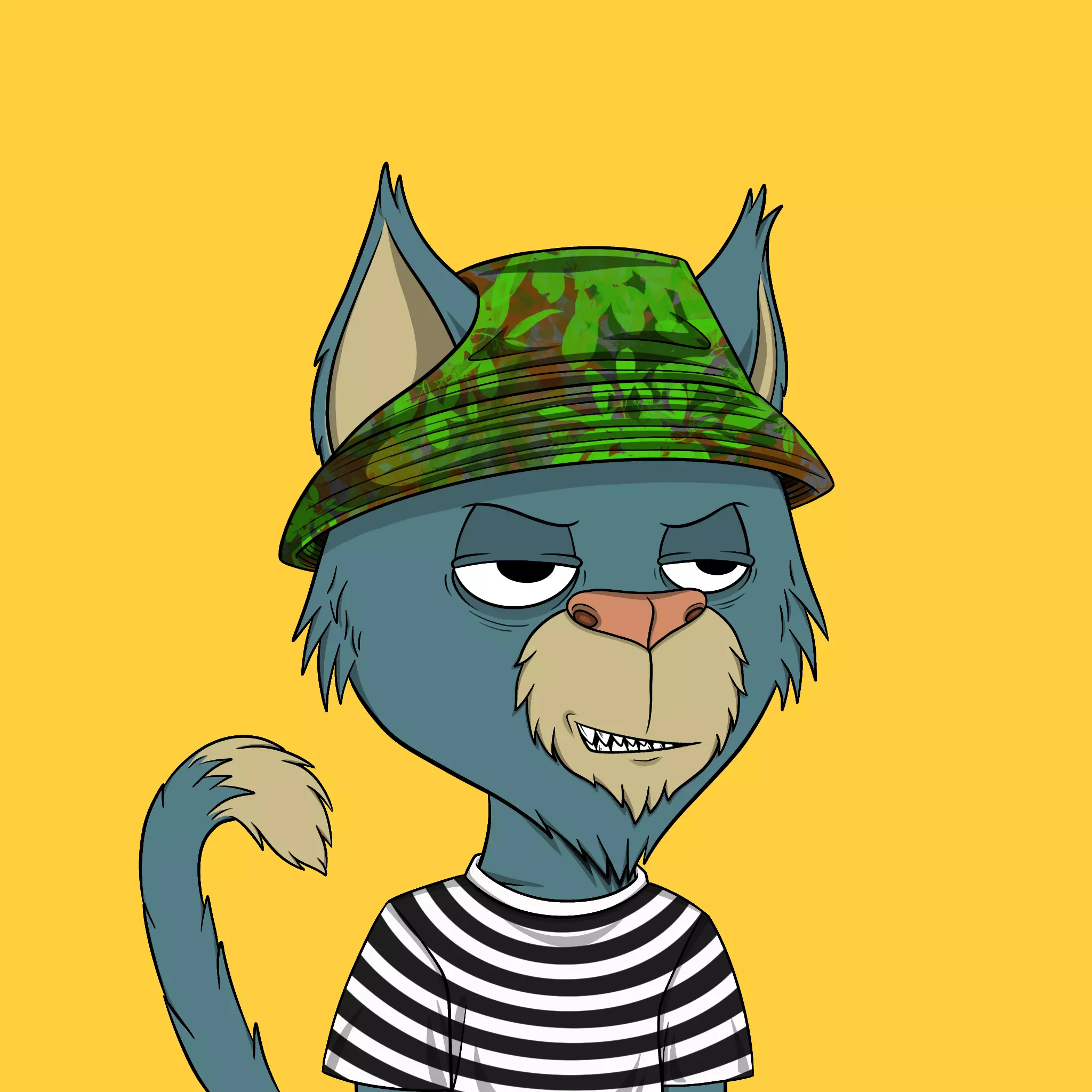 Totally Average Cats #3861 NFT on Algorand