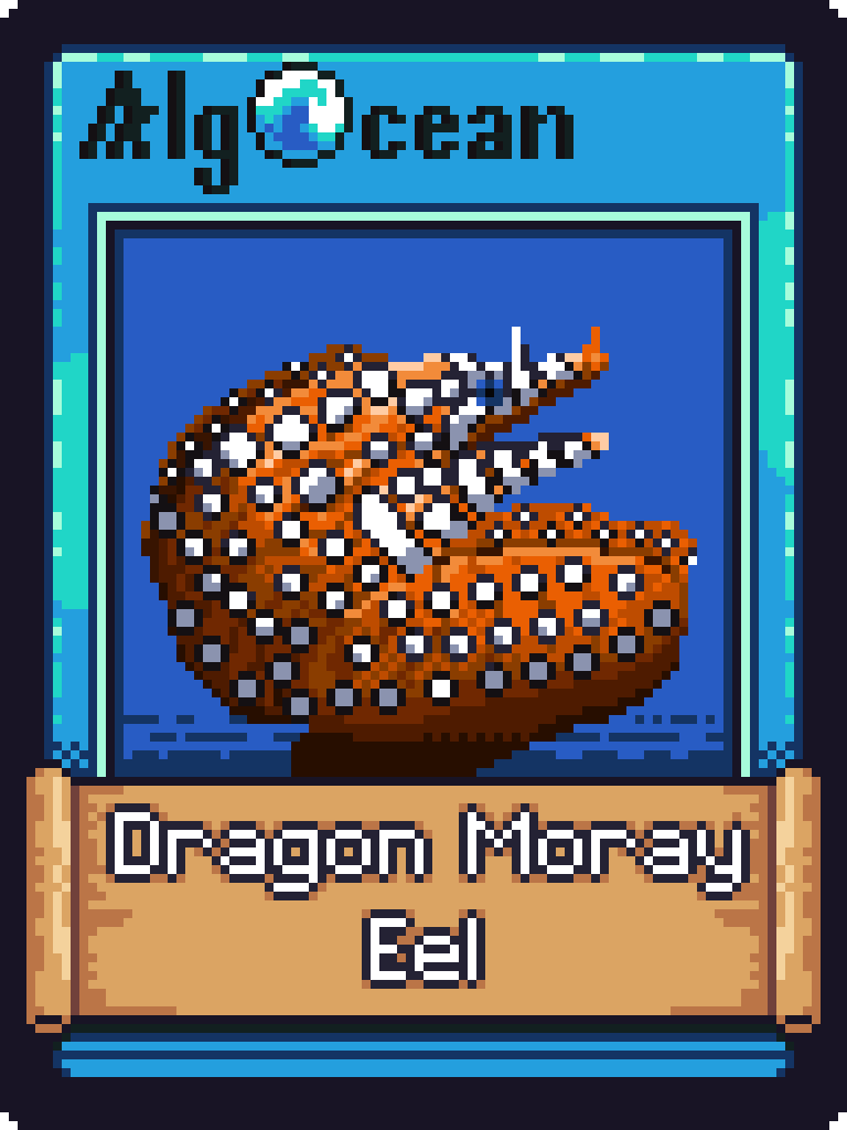 Dragon Moray Eel NFT on Algorand