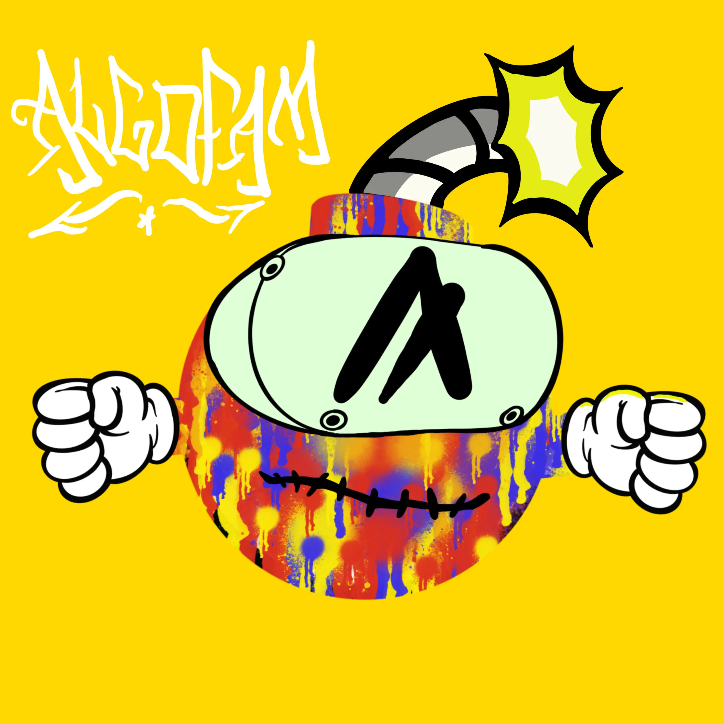 Crypto Bomber Krew #1410 NFT on Algorand