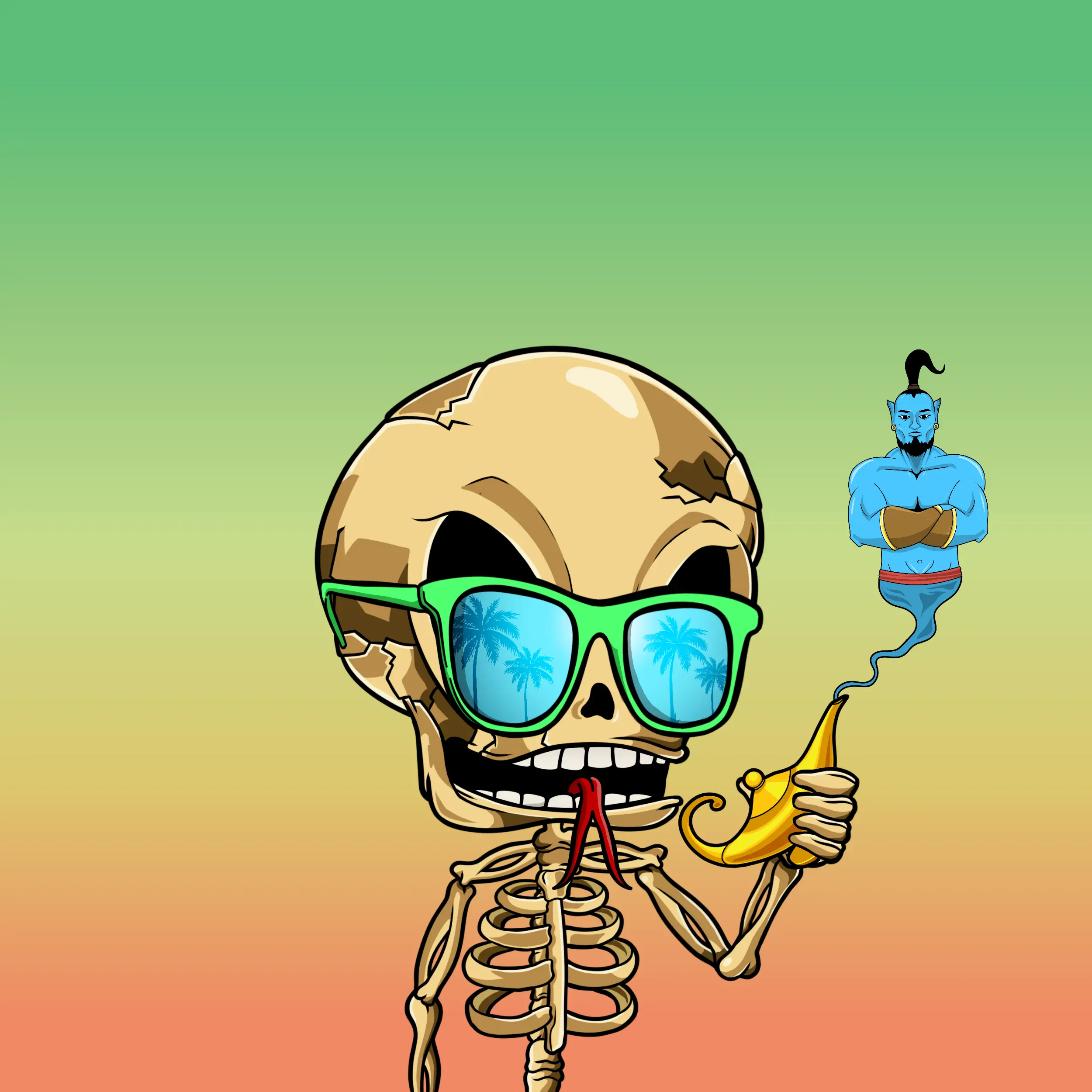 BoneBuddies #1176 NFT on Algorand