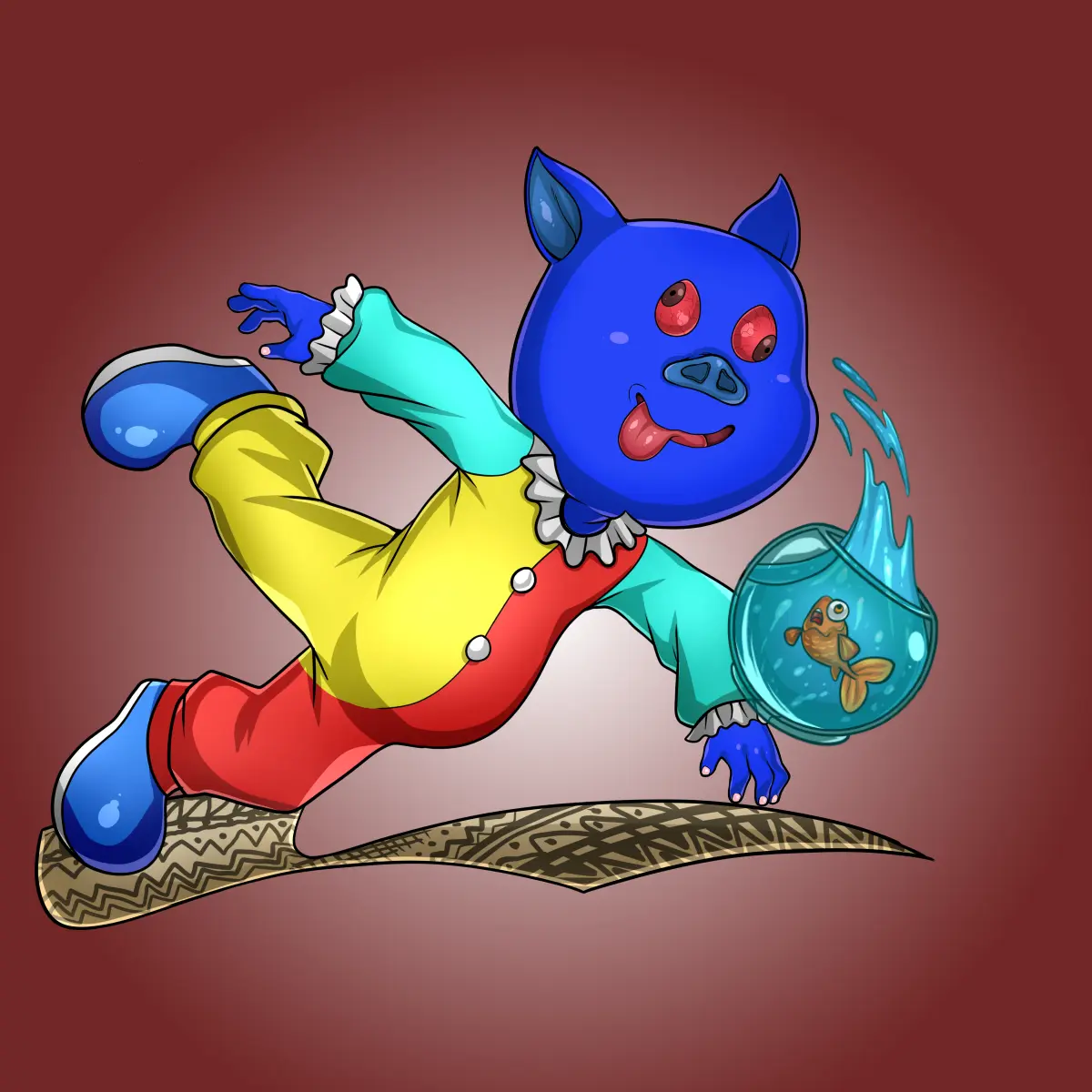 Rug Friends  #1483 NFT on Algorand