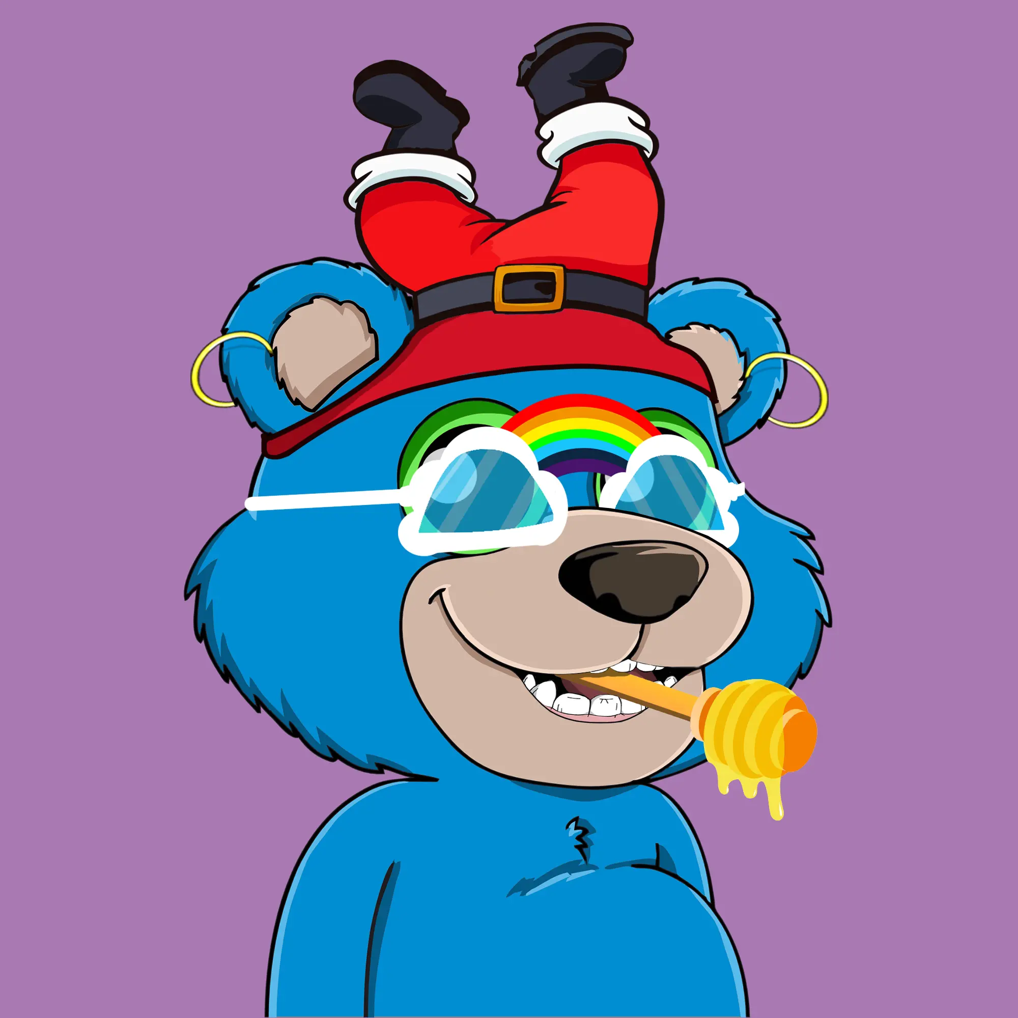 Gluttonous Bears #302 NFT on Algorand