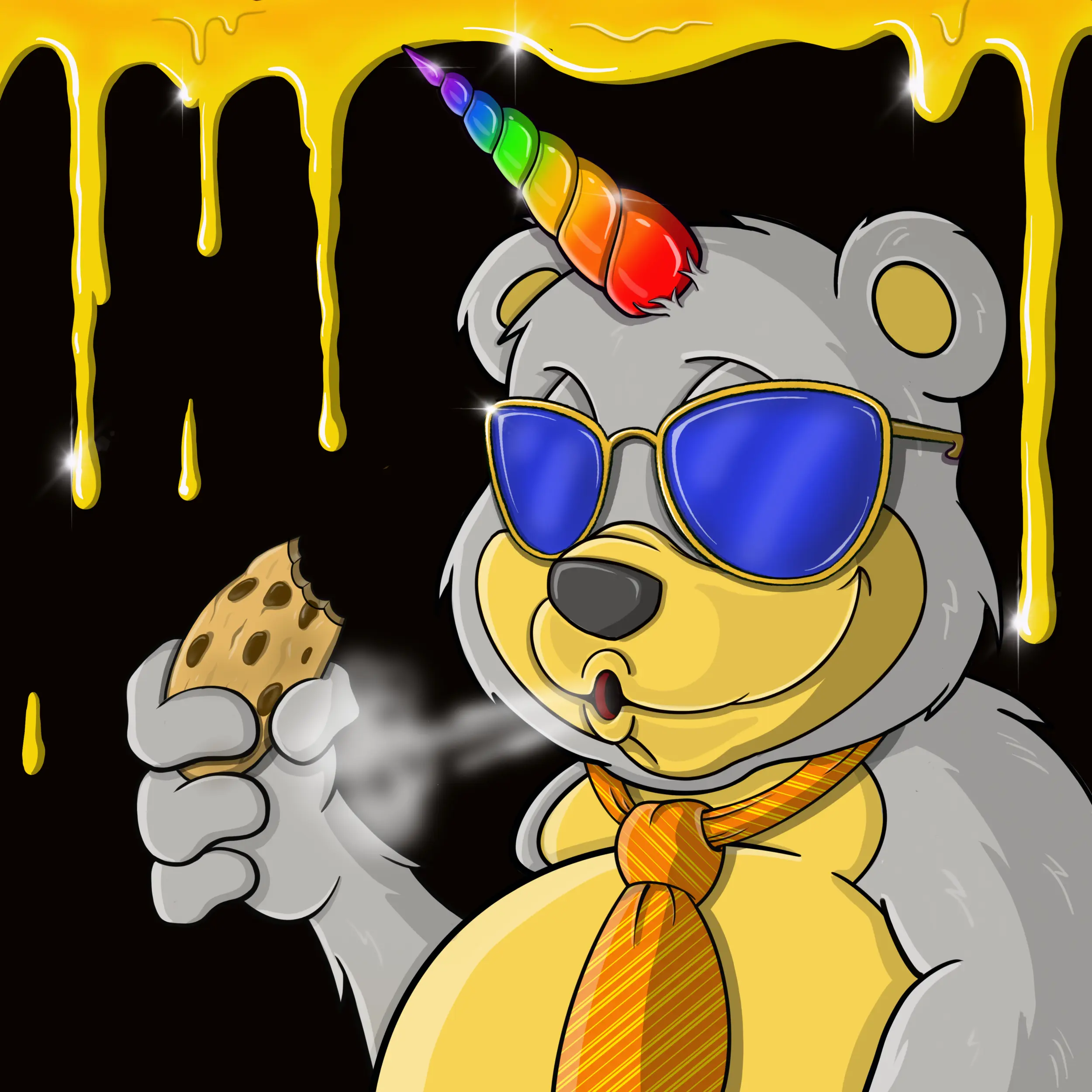 Burnin Bears #455 NFT on Algorand