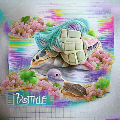 Machine Dreams #3 Anime Turtle