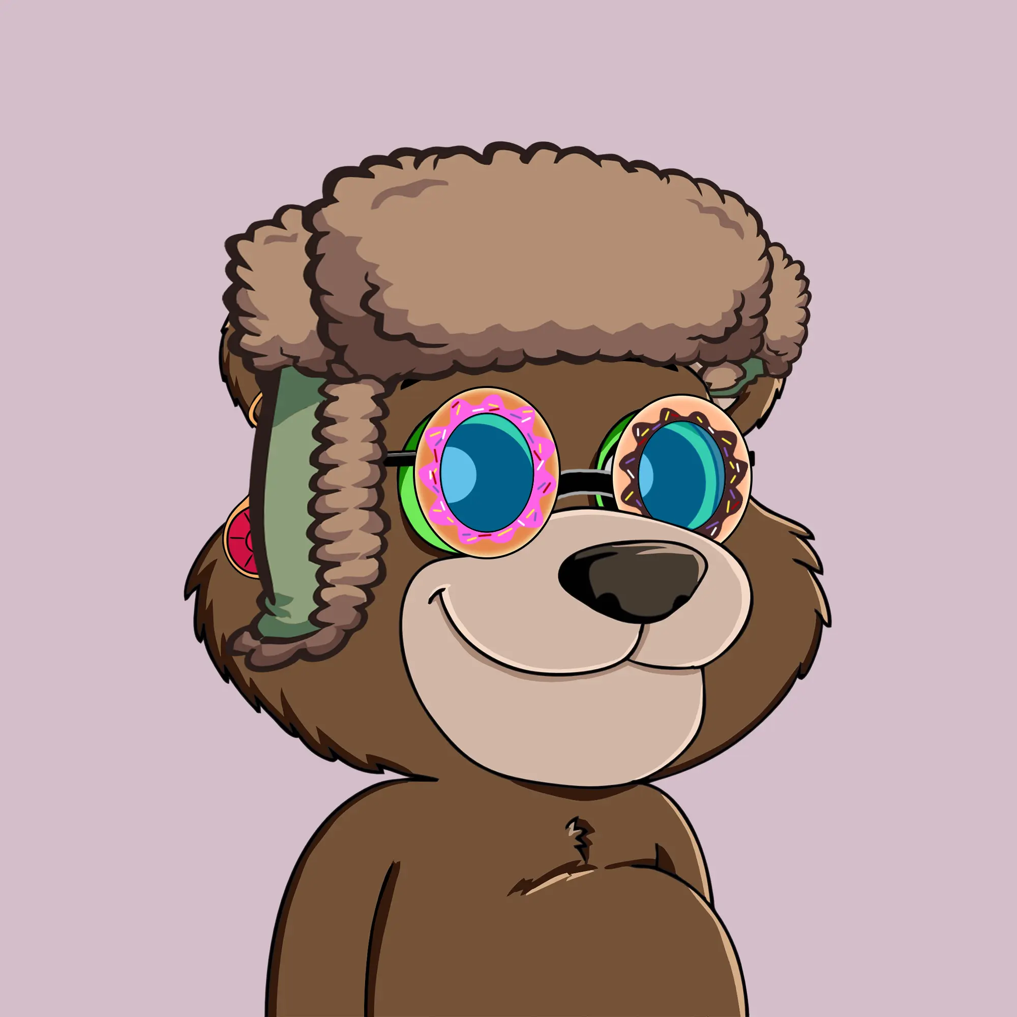 Gluttonous Bears #84 NFT on Algorand