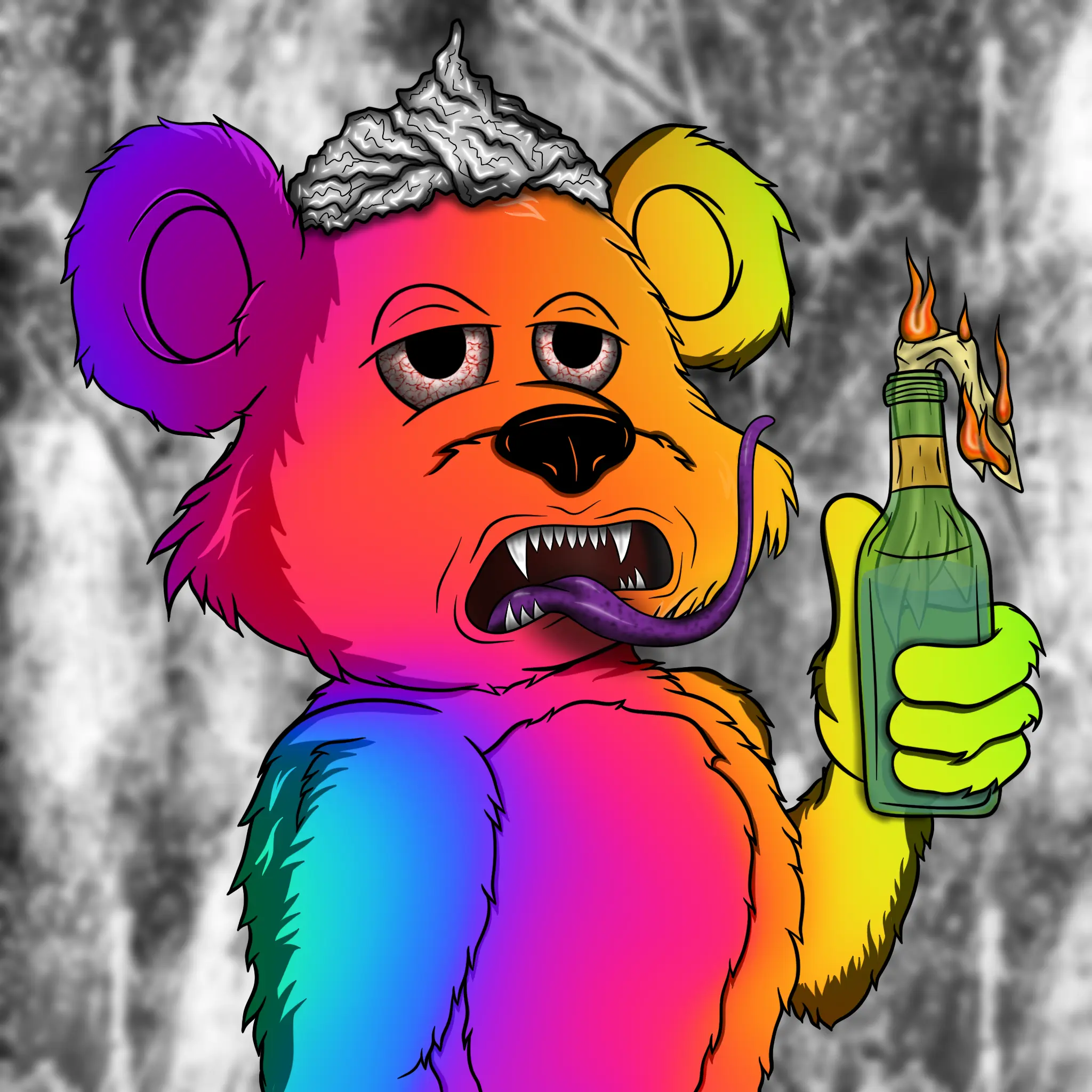 Sketchy Bears Gen2 #656 NFT on Algorand