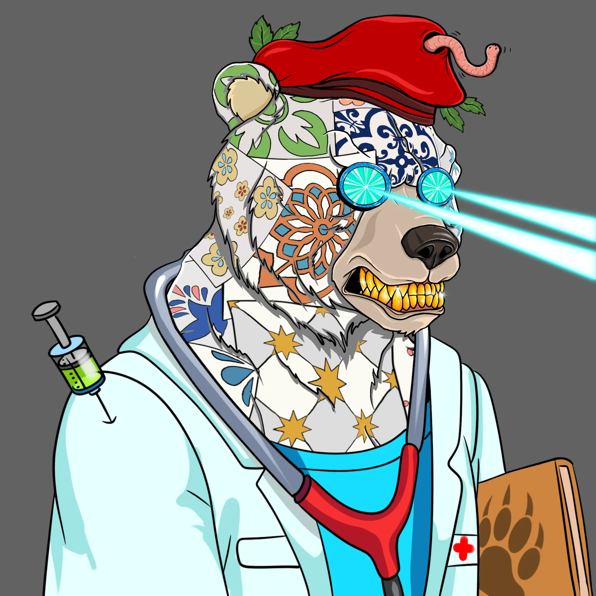 Mad Bears #523 NFT on Algorand