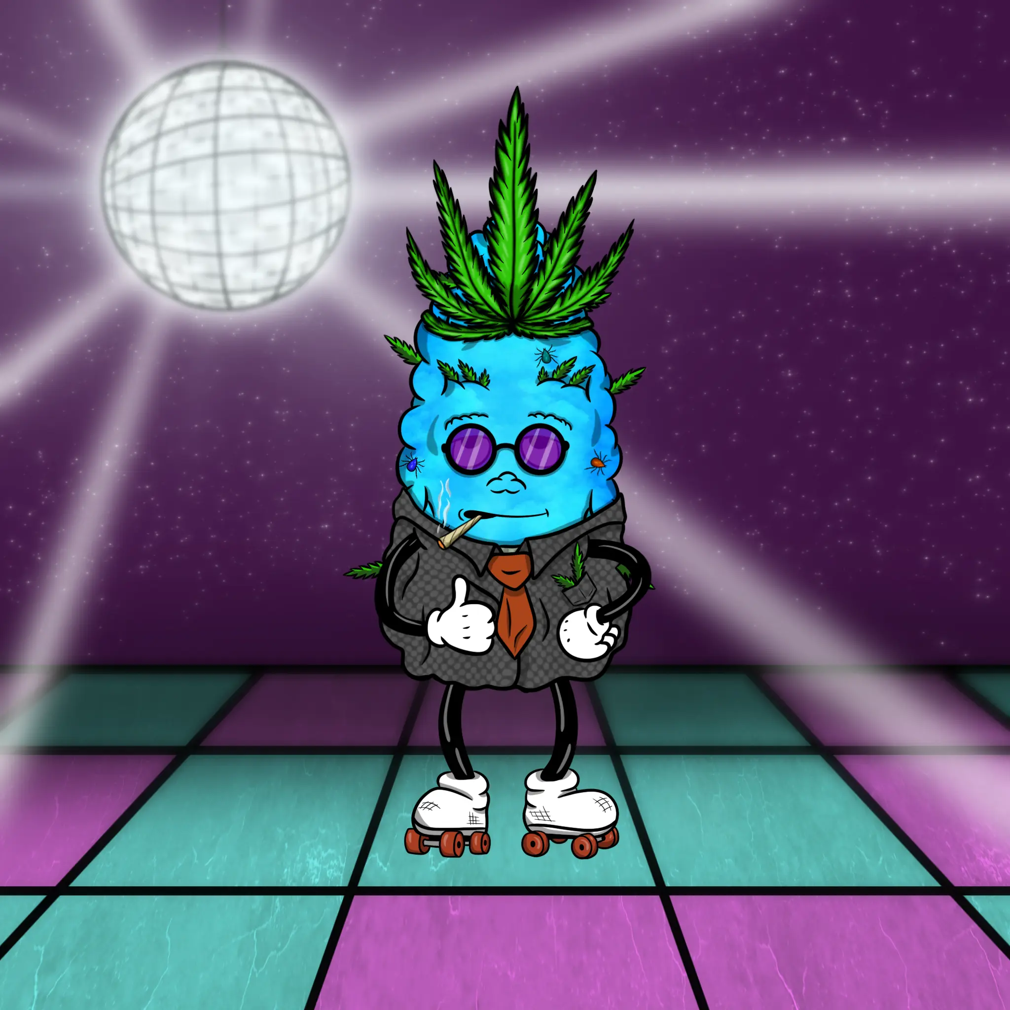 Blazing Budz #106 NFT on Algorand