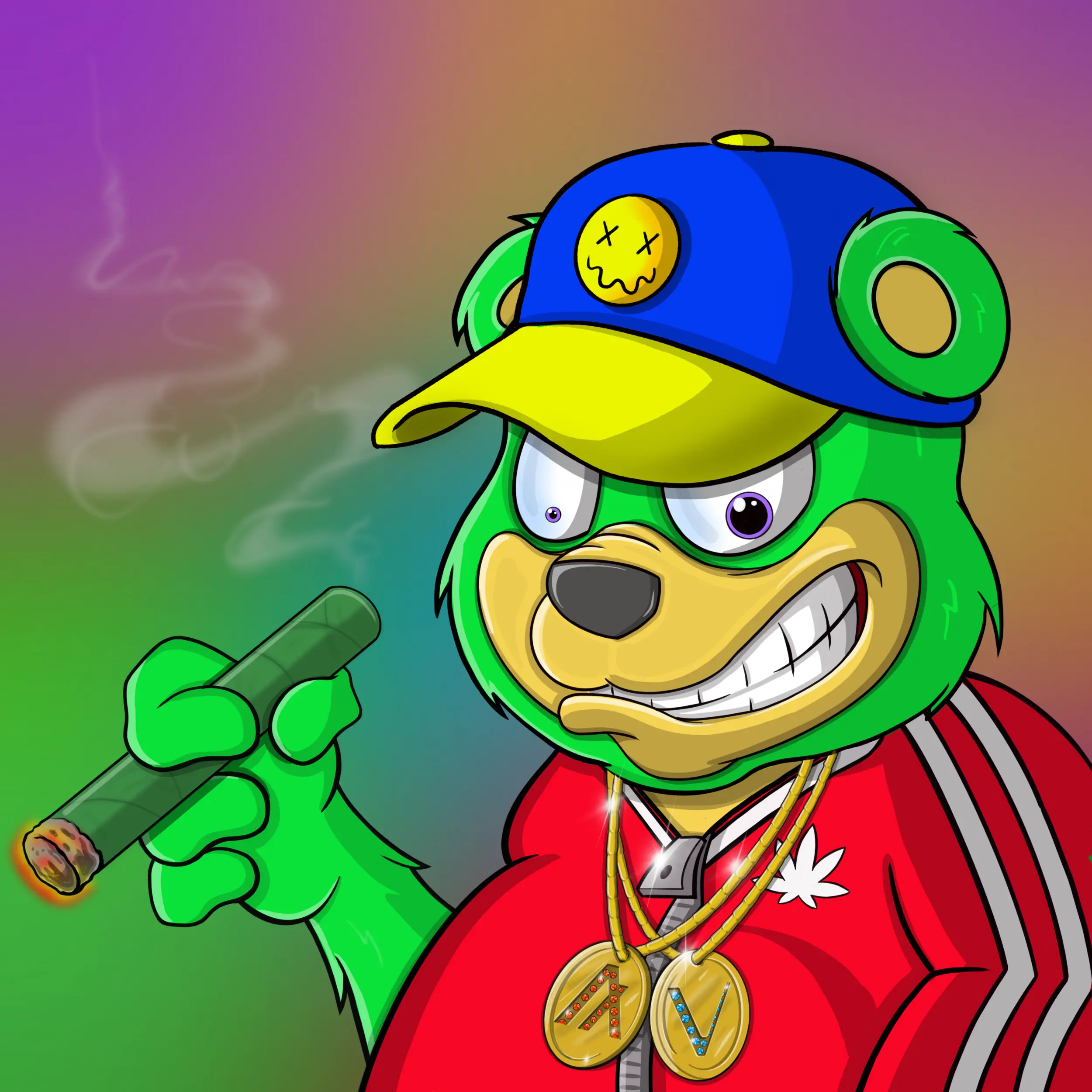 Burnin Bears #1934 NFT on Algorand