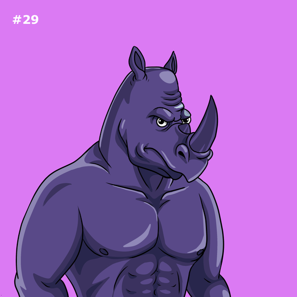 An image of Rowdy Rhino #029