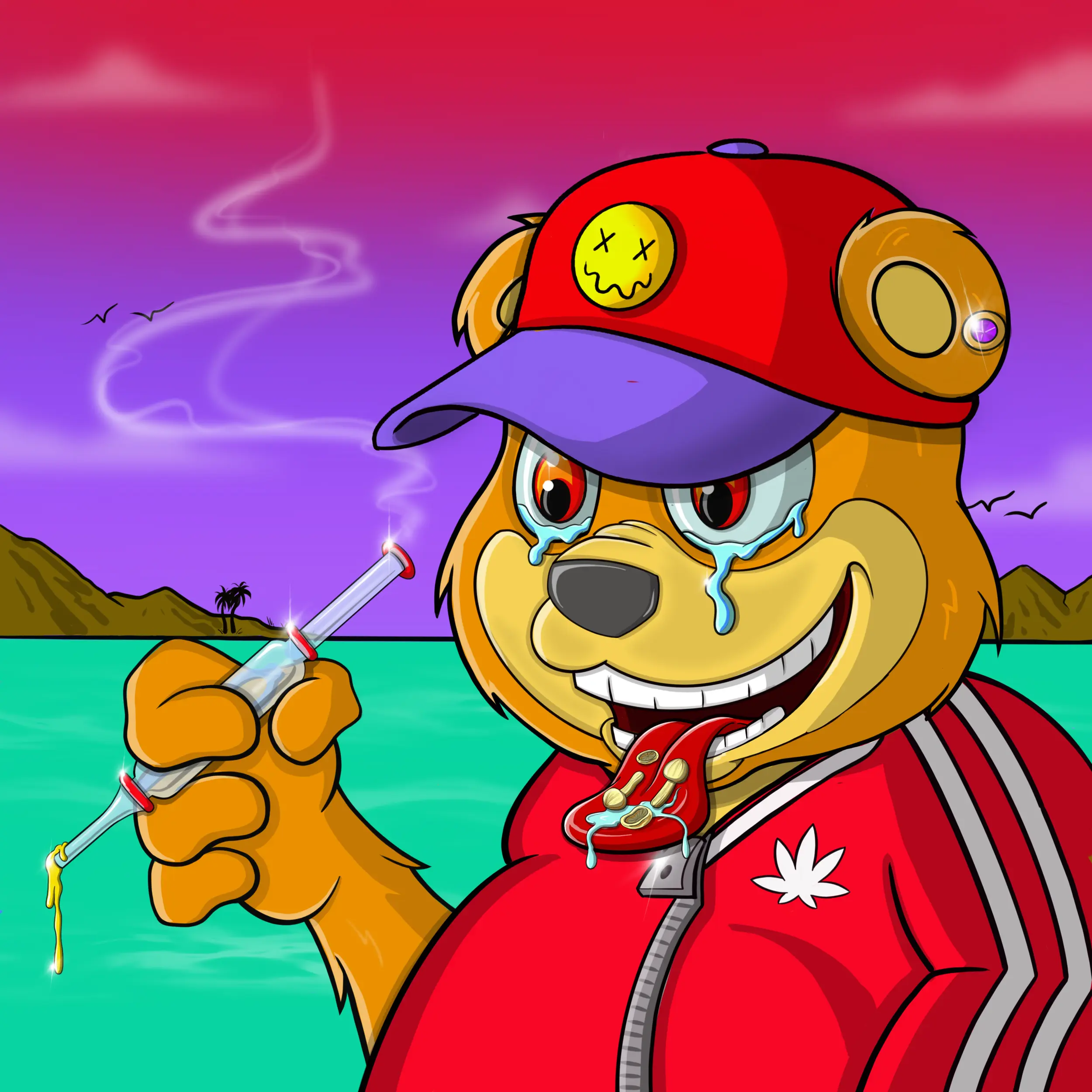 Burnin Bears #782 NFT on Algorand