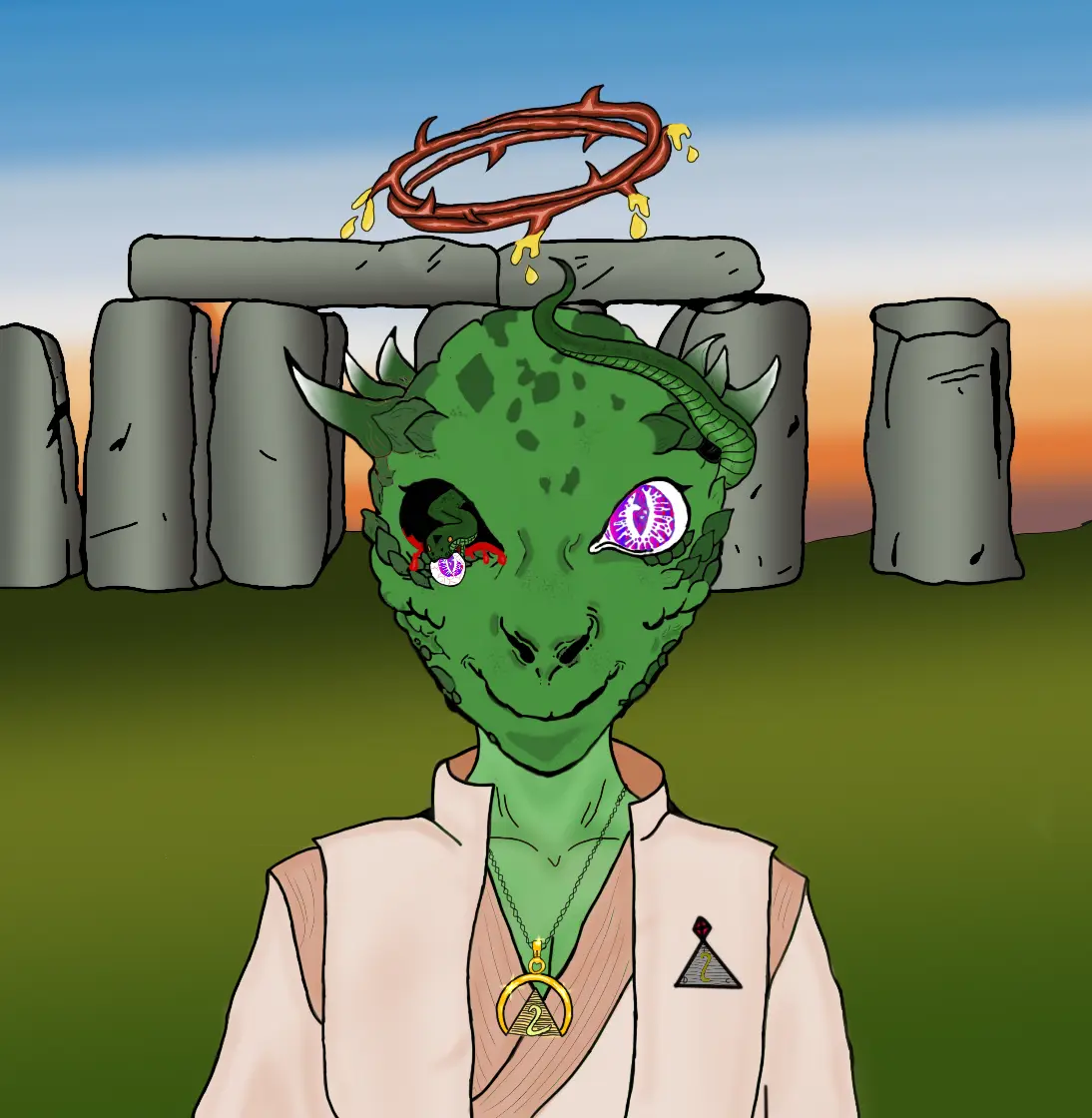 The Draconian Council  #712 NFT on Algorand