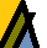 Algo Logo Pixel Art#16
