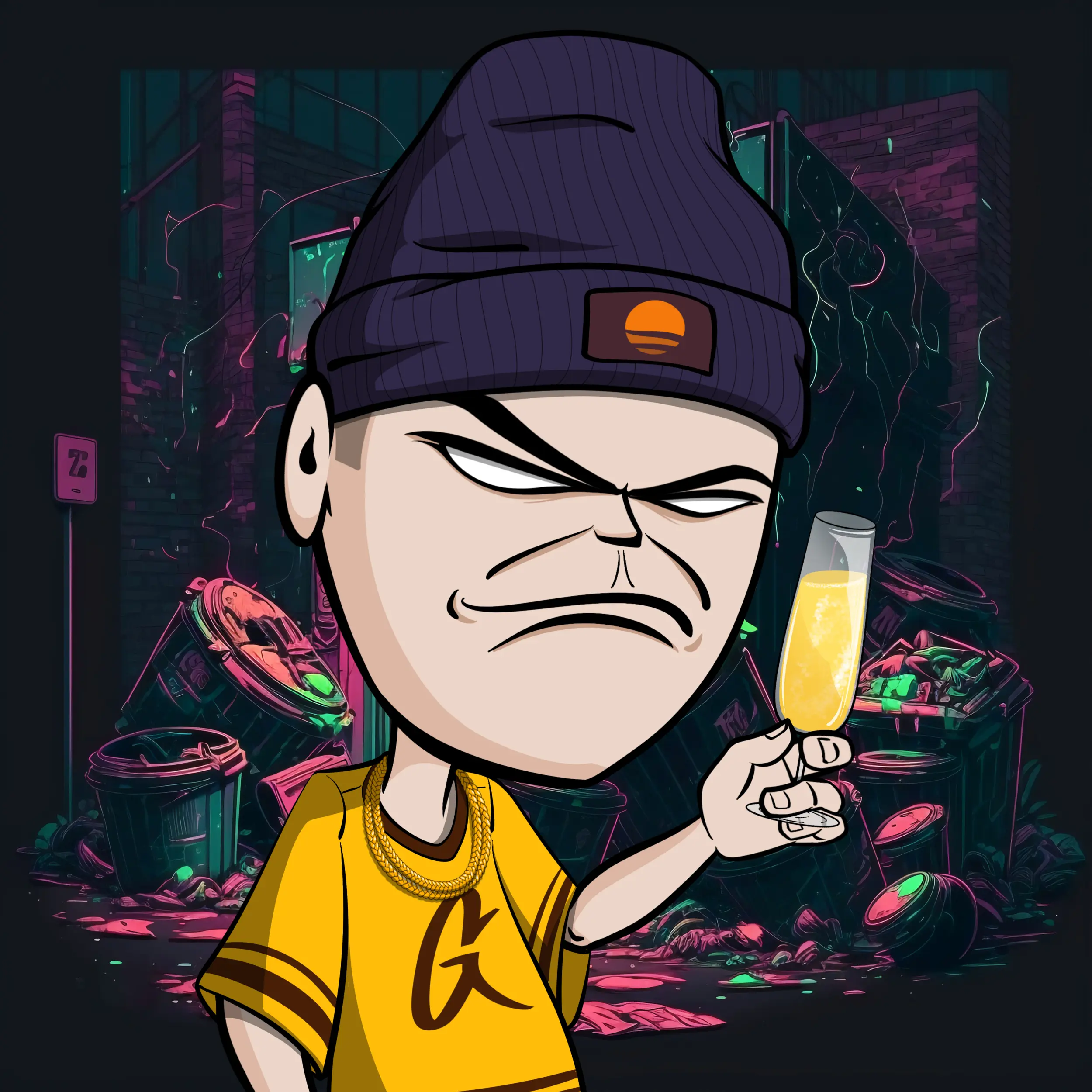 CoolCockGangs #324 NFT on Algorand