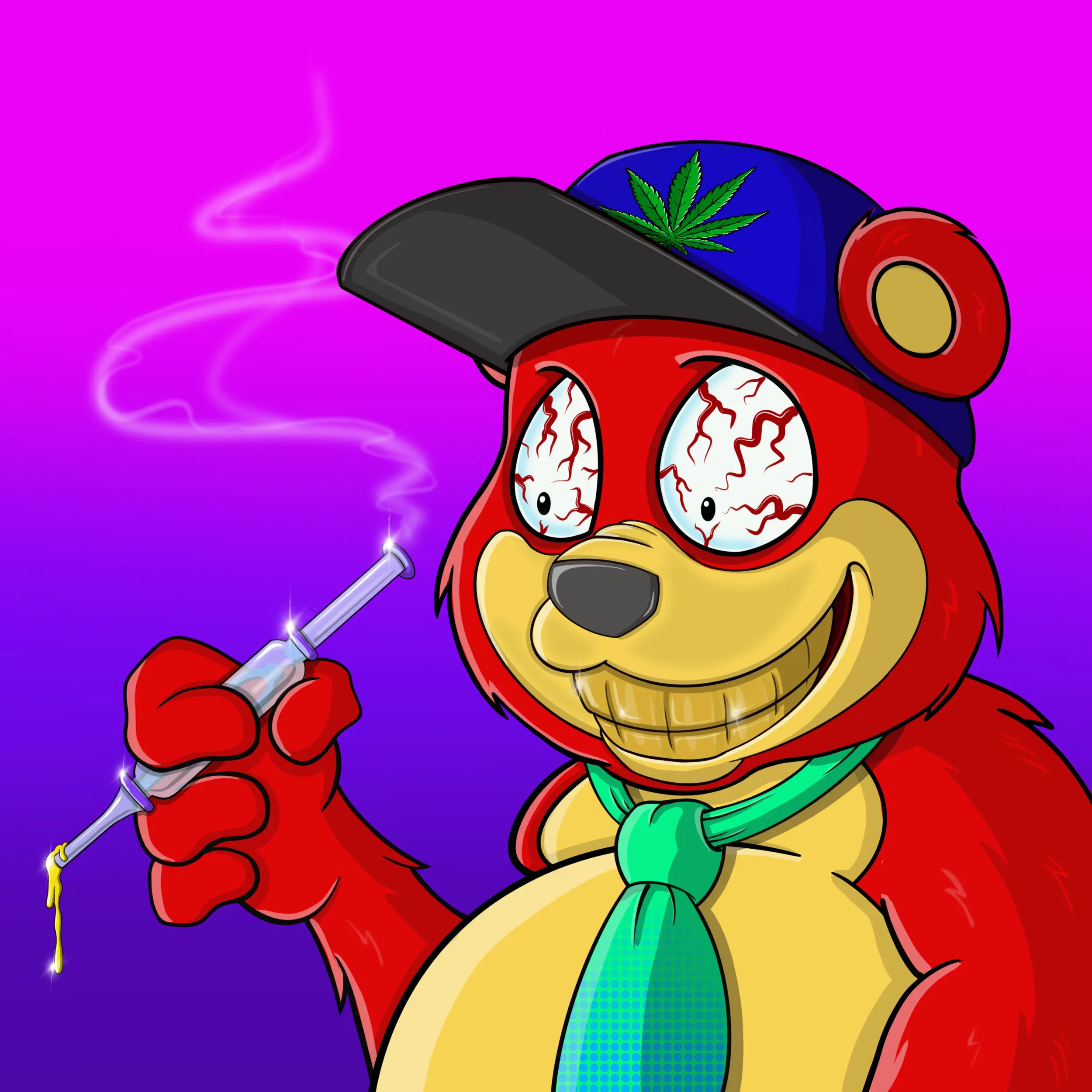 Burnin Bears #2415 NFT on Algorand