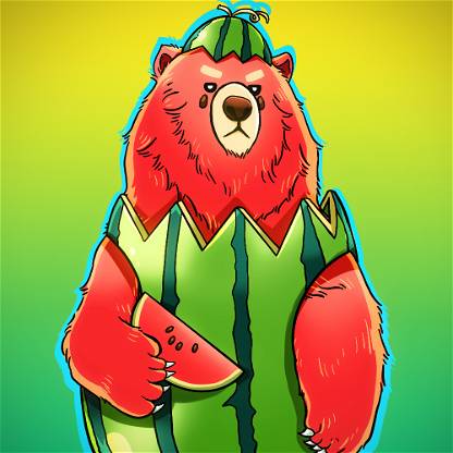 (#049) Beary the Watermelon