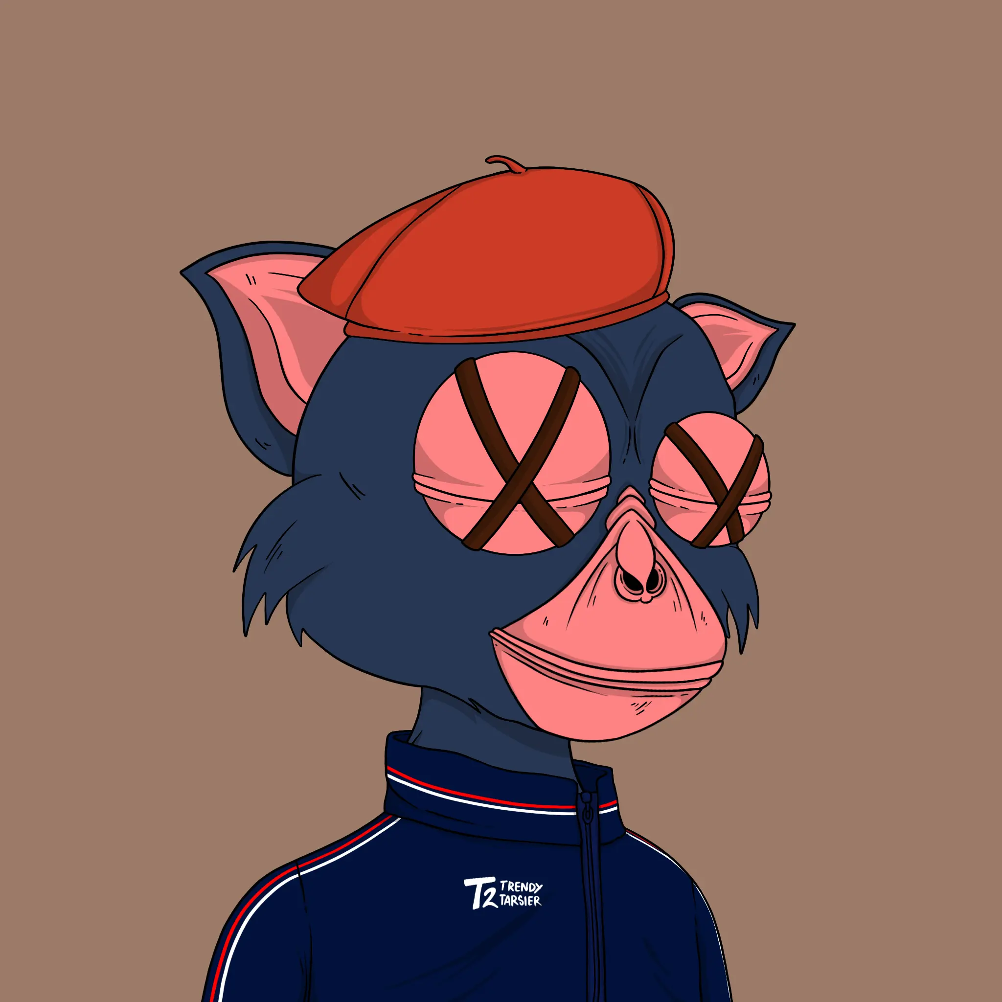 Trendy Tarsier #2800 NFT on Algorand