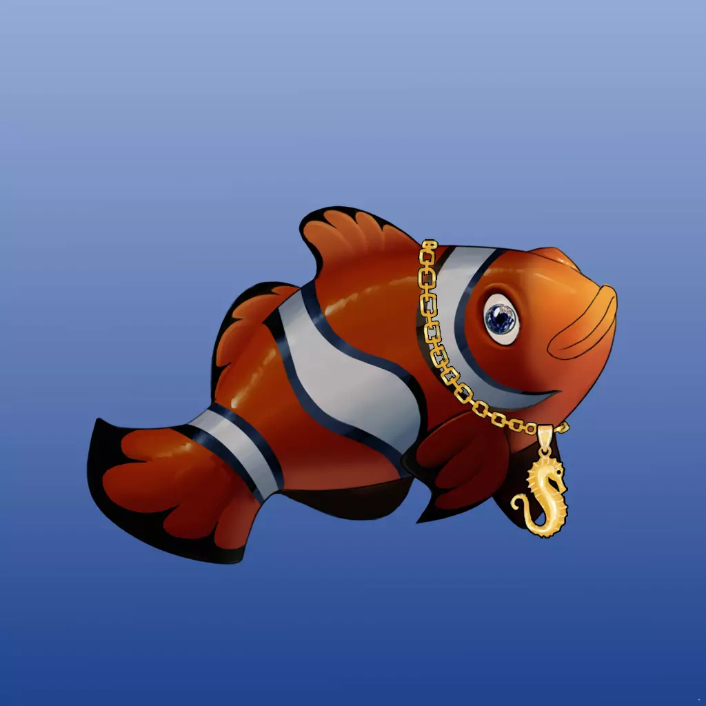 Clown Fish #227 NFT on Algorand