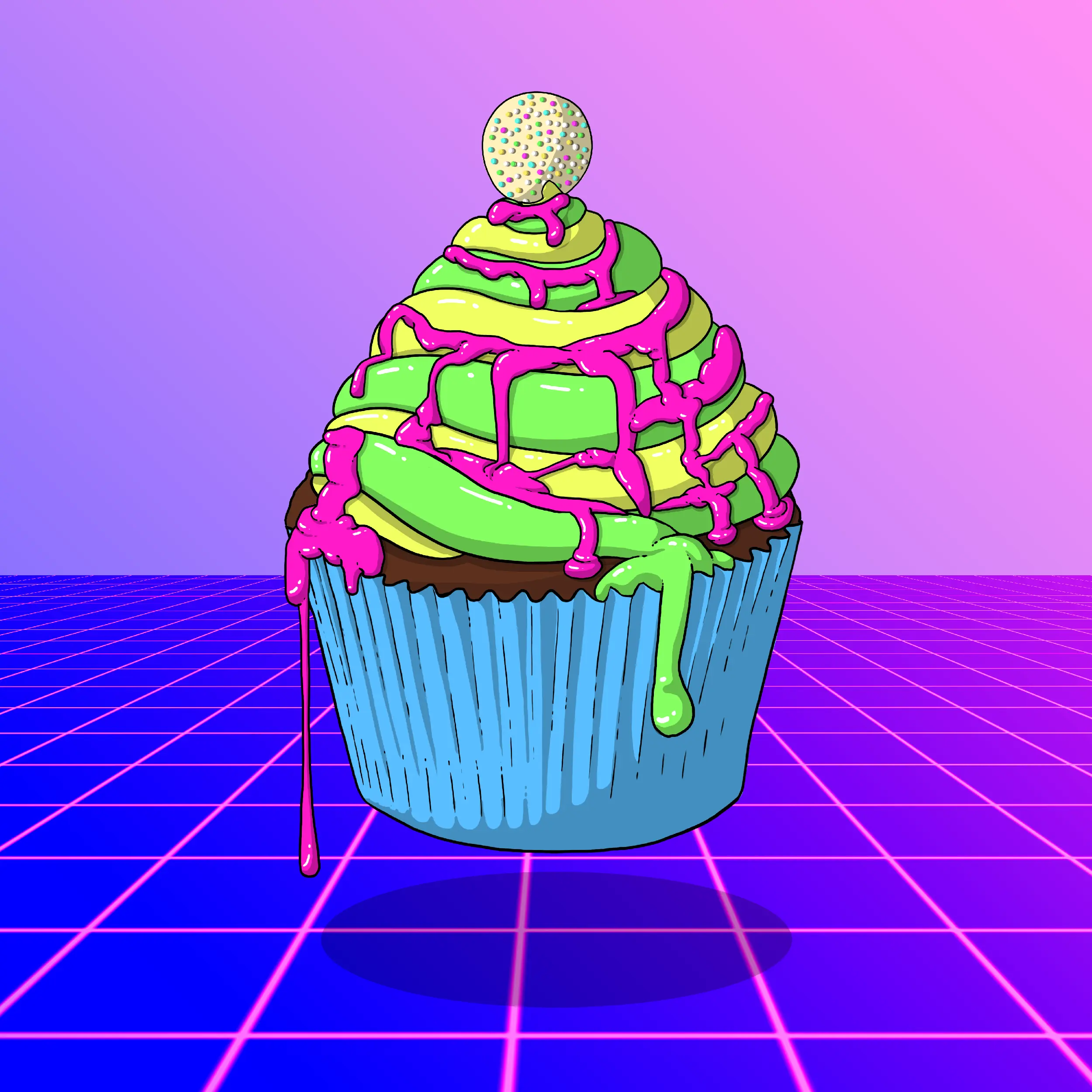 Cupcakes #82 NFT on Algorand