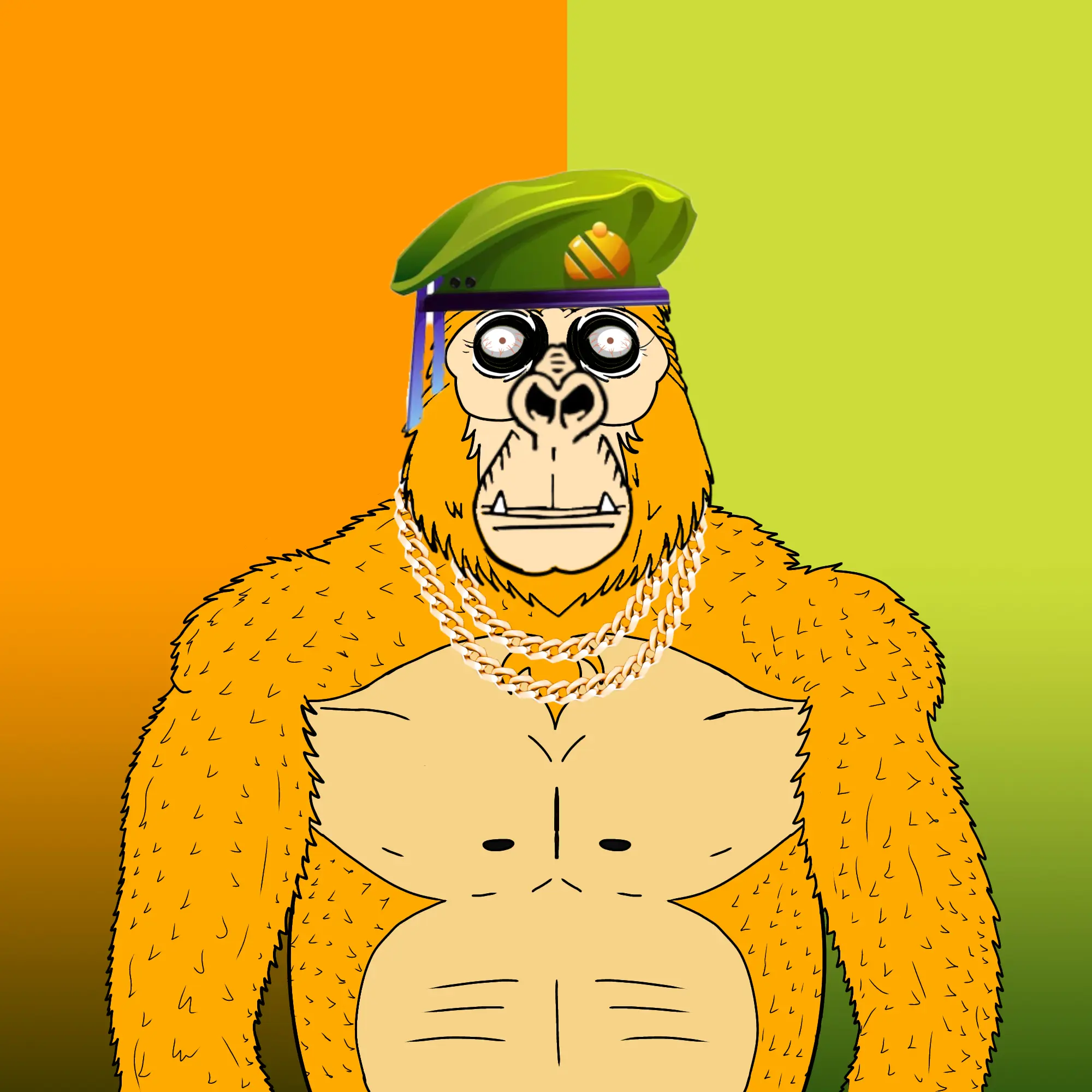 AL GORILLA #114 NFT on Algorand