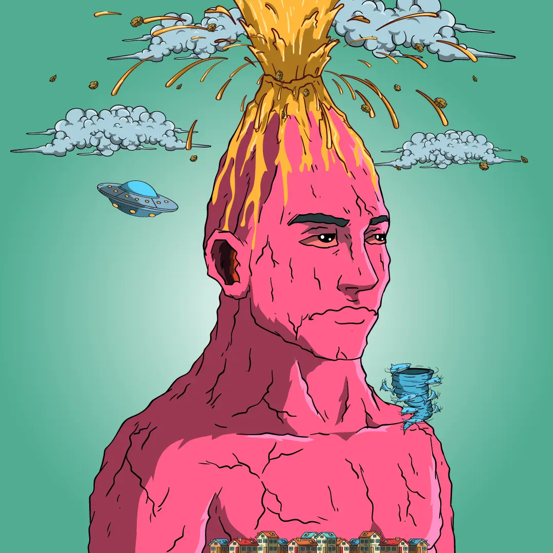 Volcano Boyz #1374 NFT on Algorand