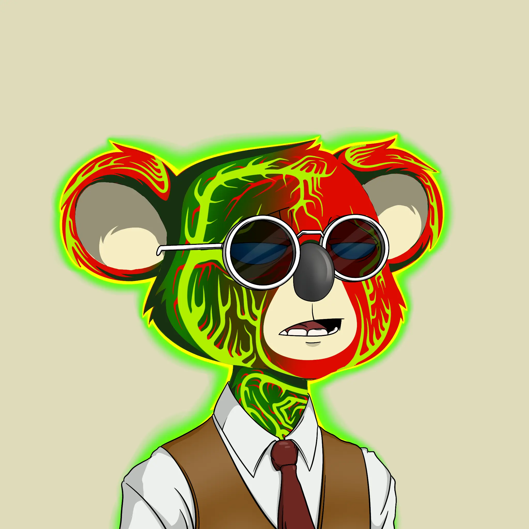 Bad Koala Society #3157 NFT on Algorand